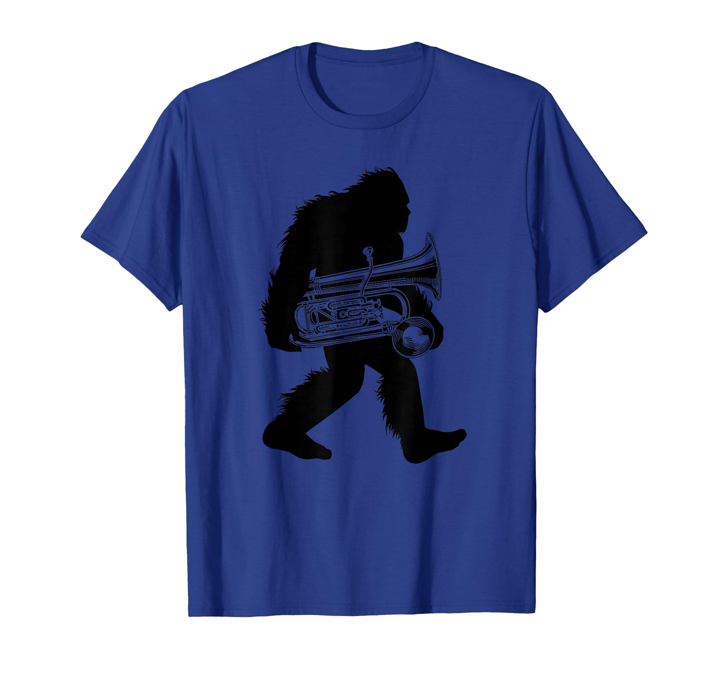 Bigfoot Euphonium T-Shirt, Instrument Sasquatch Tee Apparel T-Shirt