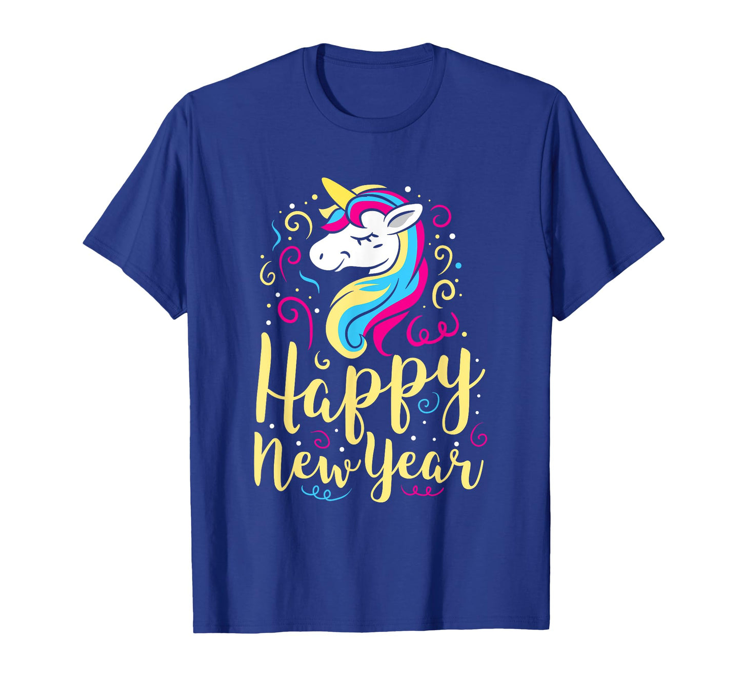 Happy New Year Unicorn New Years Eve Party T-Shirt