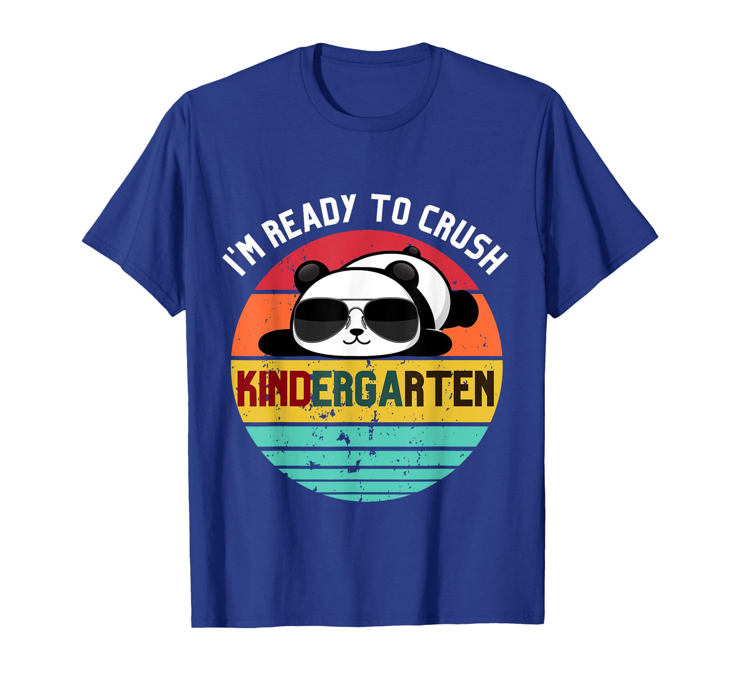 I'm Ready To Crush Kindergarten Panda First Day of School T-Shirt
