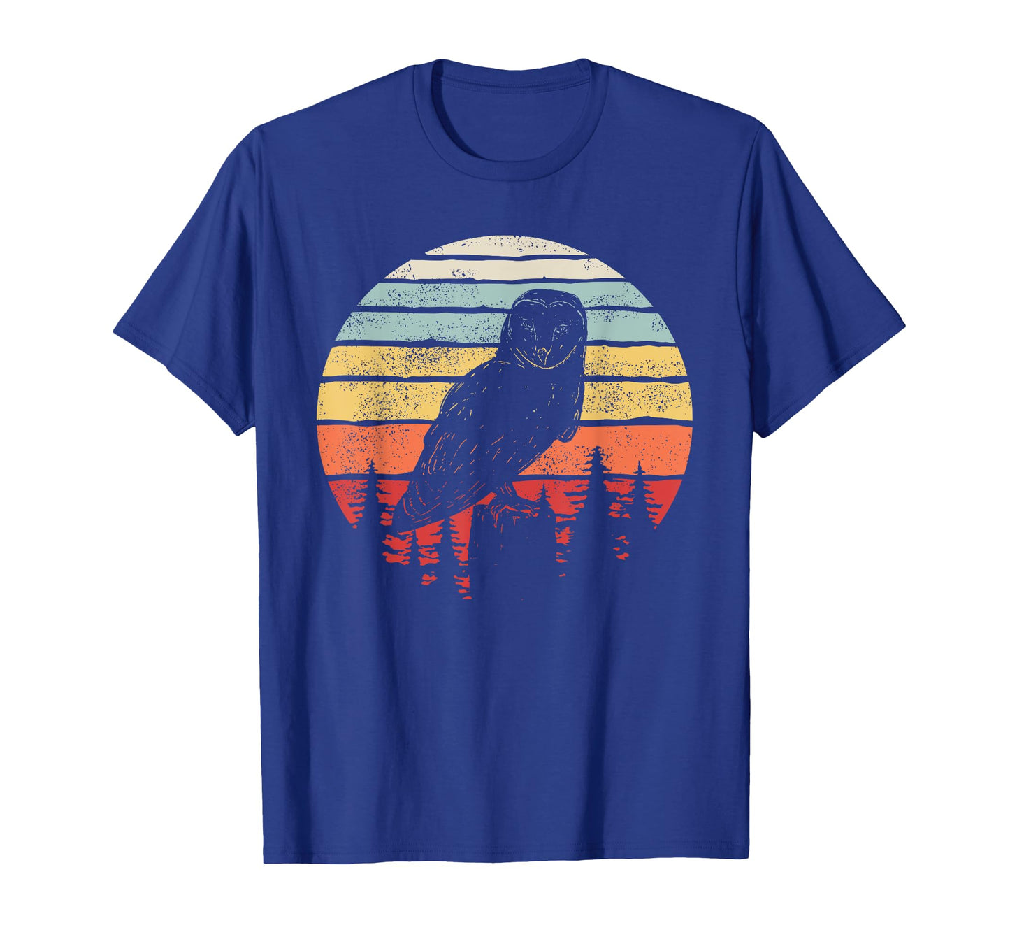 Vintage Retro Barn Owl Bird T-Shirt