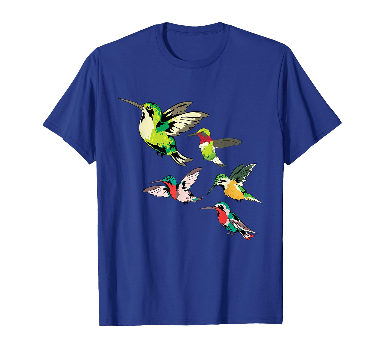 Animal Lover Birdwatching Beautiful Bird Hummingbird T-Shirt