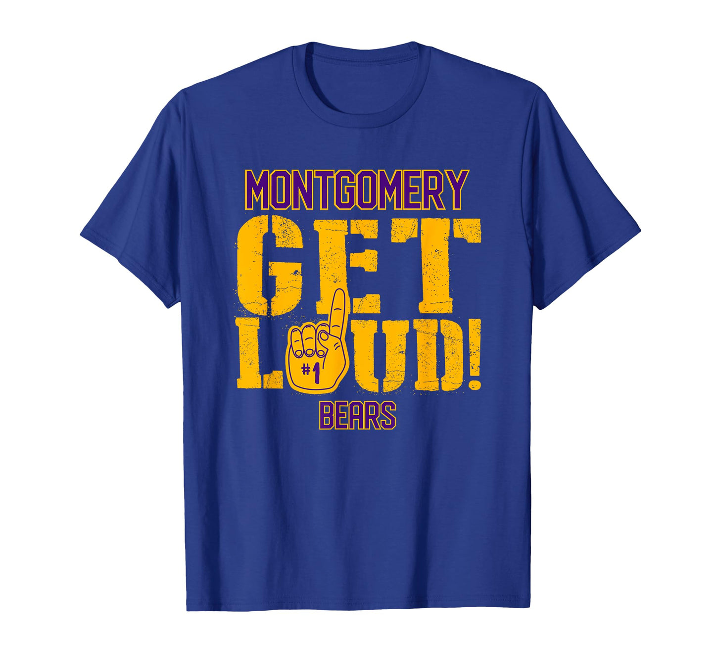 Montgomery High School GET LOUD Bears T-Shirt