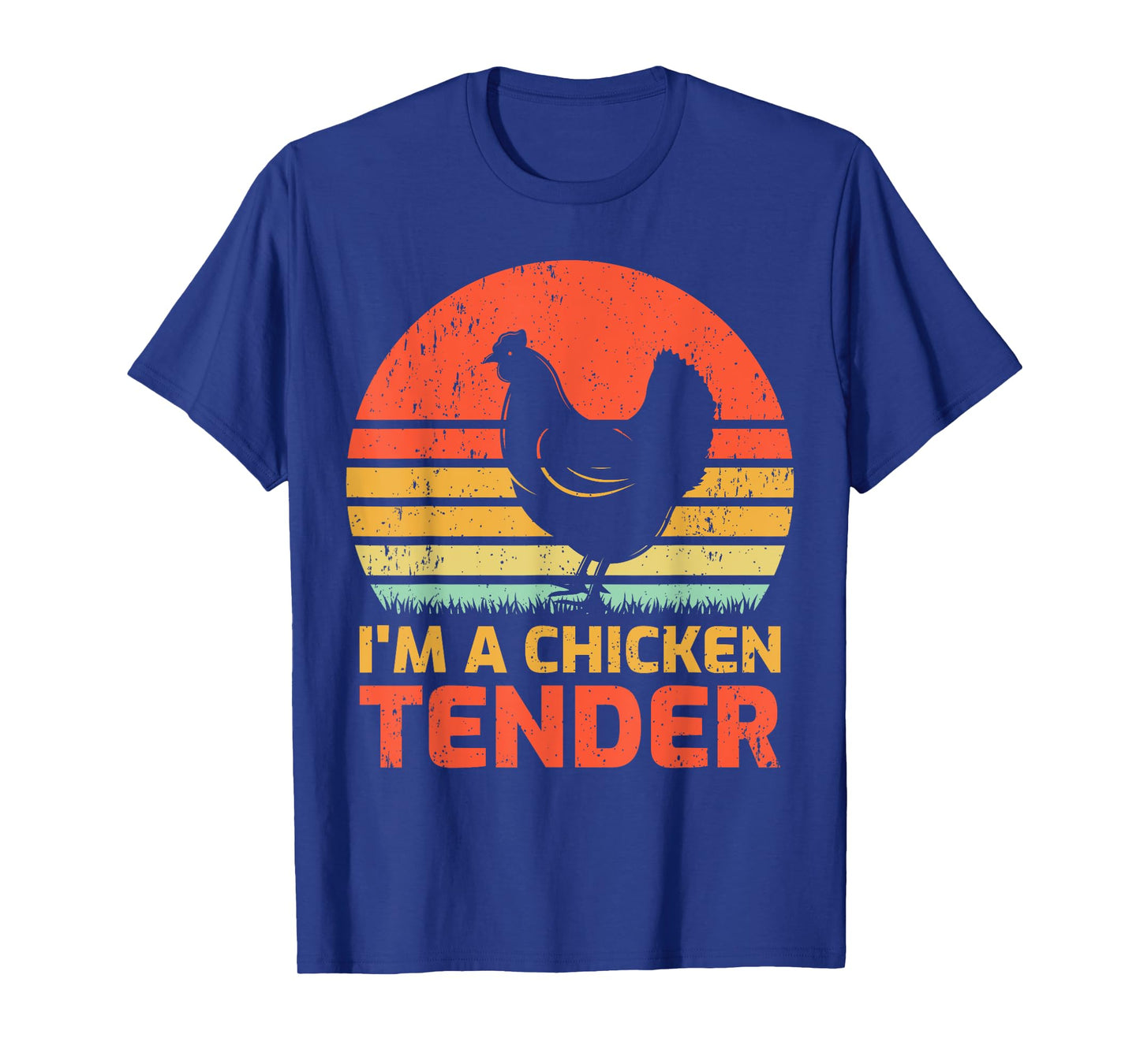 Vintage Chicken Farmer Retro I'm A Chicken Tender T-Shirt
