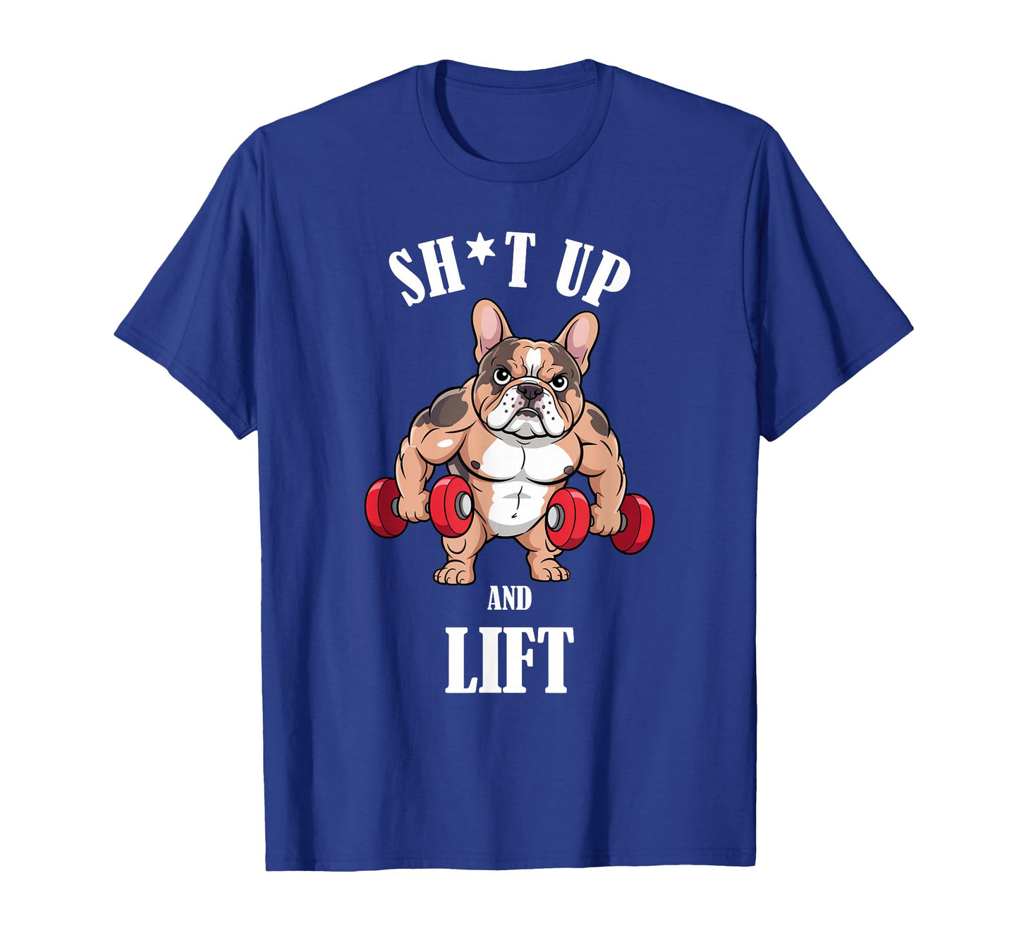 French Bulldog Weightlifting Shirt Gym French Bulldog T-Shirt