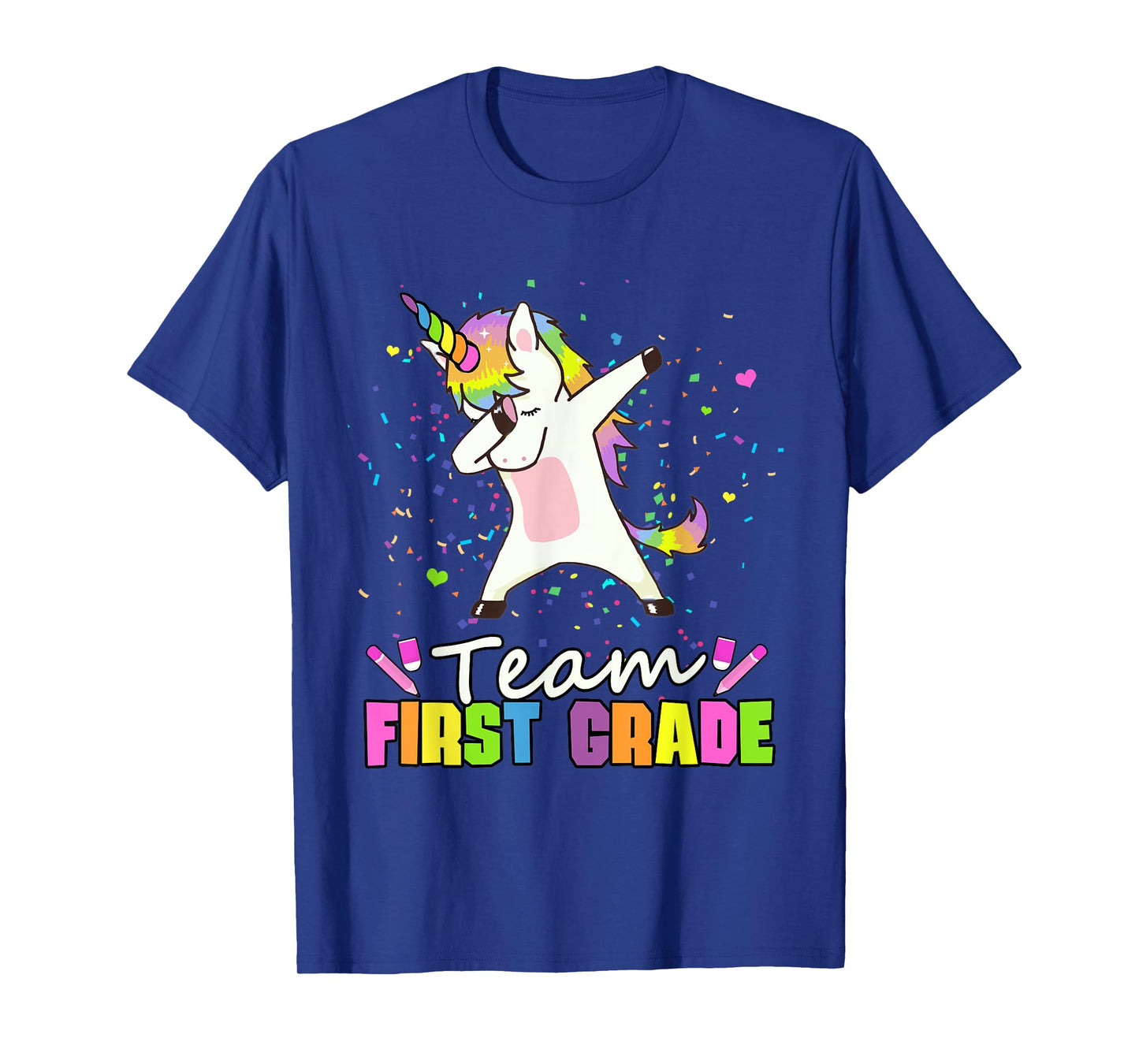 Team First Grade Unicorn 1st Grade Squad T-Shirt