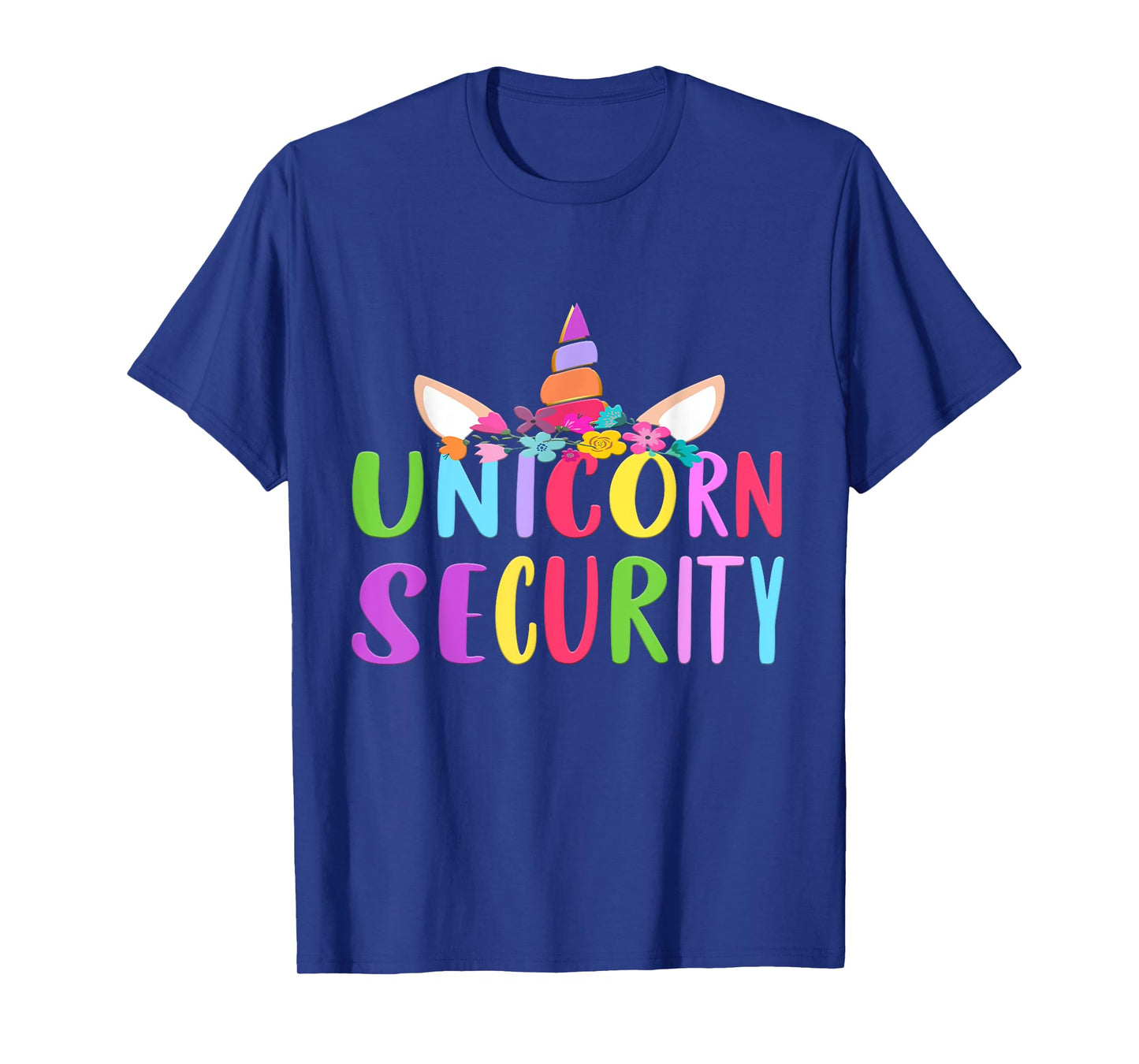 Unicorn Security Shirt Halloween Fall Costume Adults Kids T-Shirt