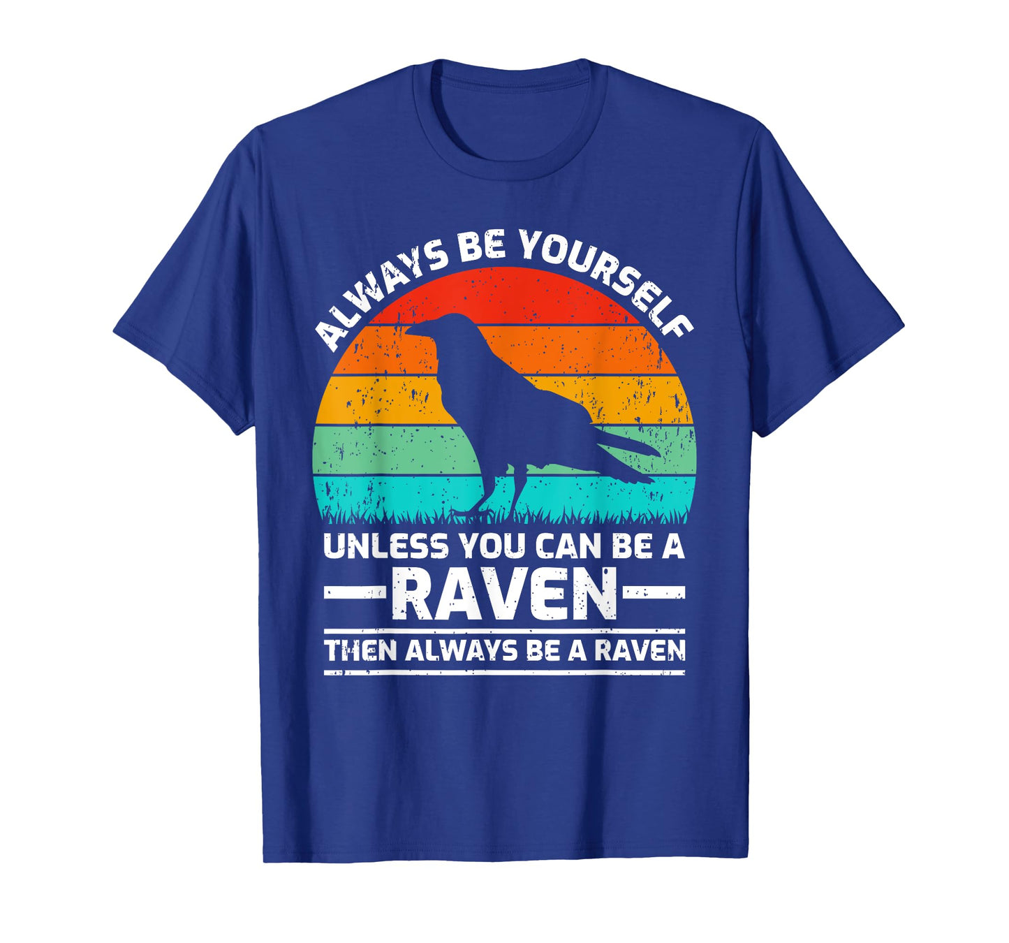 Vintage Raven Bird Lover Retro Cute Raven T-Shirt