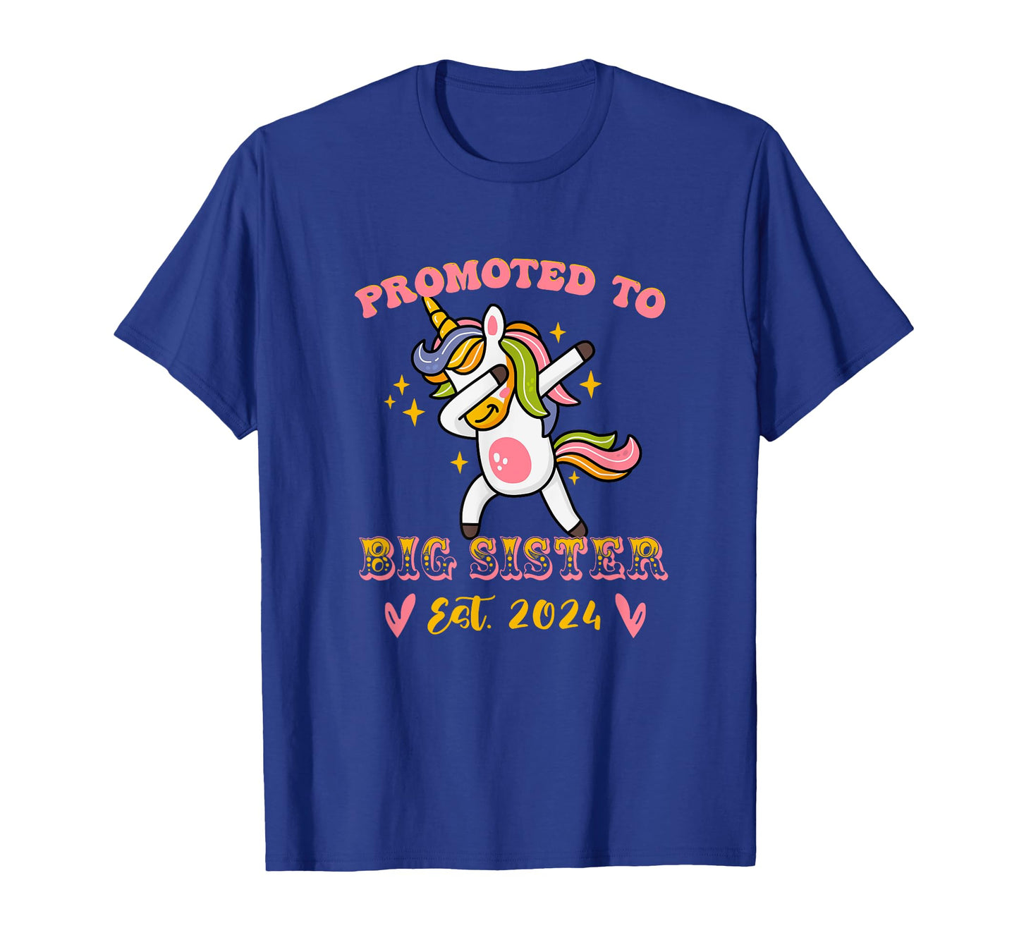 Promoted to big sister est. 2024 for pregnancy announcement T-Shirt