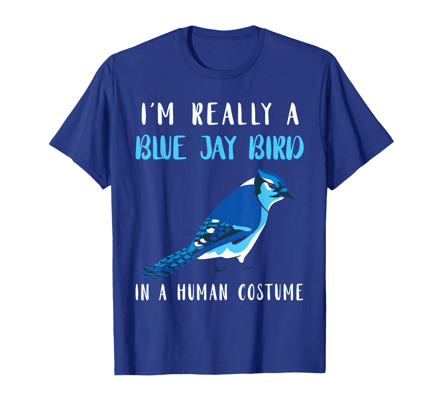 Steller's Jay Blue Jay Bird Human Costume Artistic Animal T-Shirt