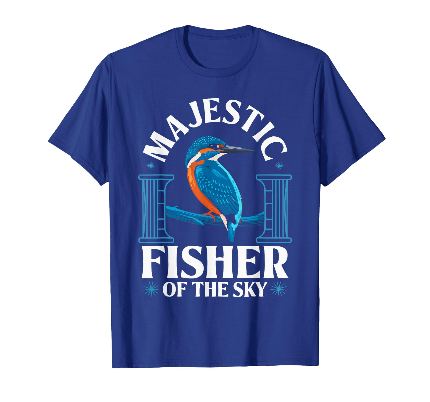 Belted Kingfisher Bird Lover Ornithology Birdwatching T-Shirt