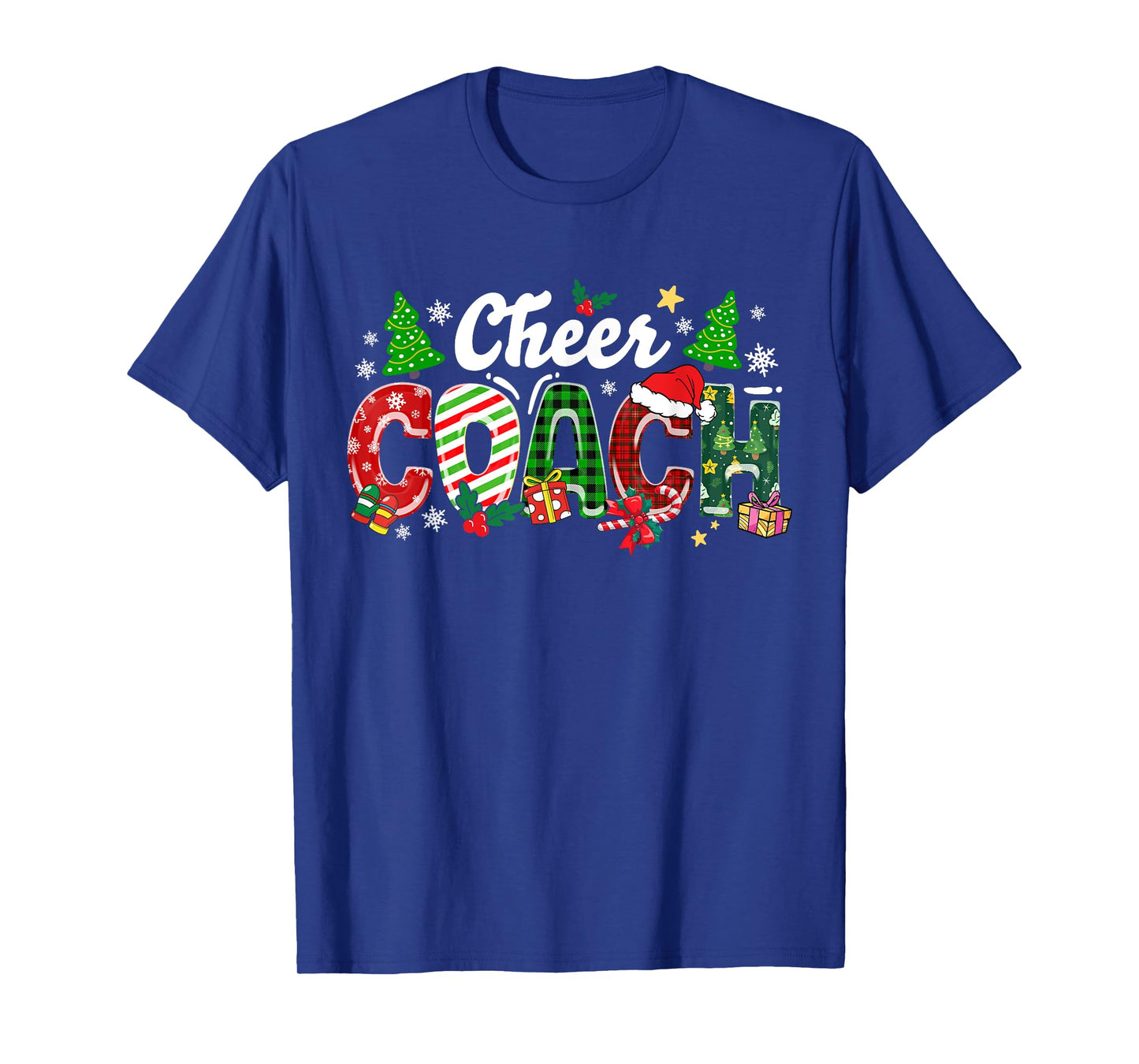Cheer Coach Christmas Cheerleader Coach Xmas Xmas Holiday T-Shirt