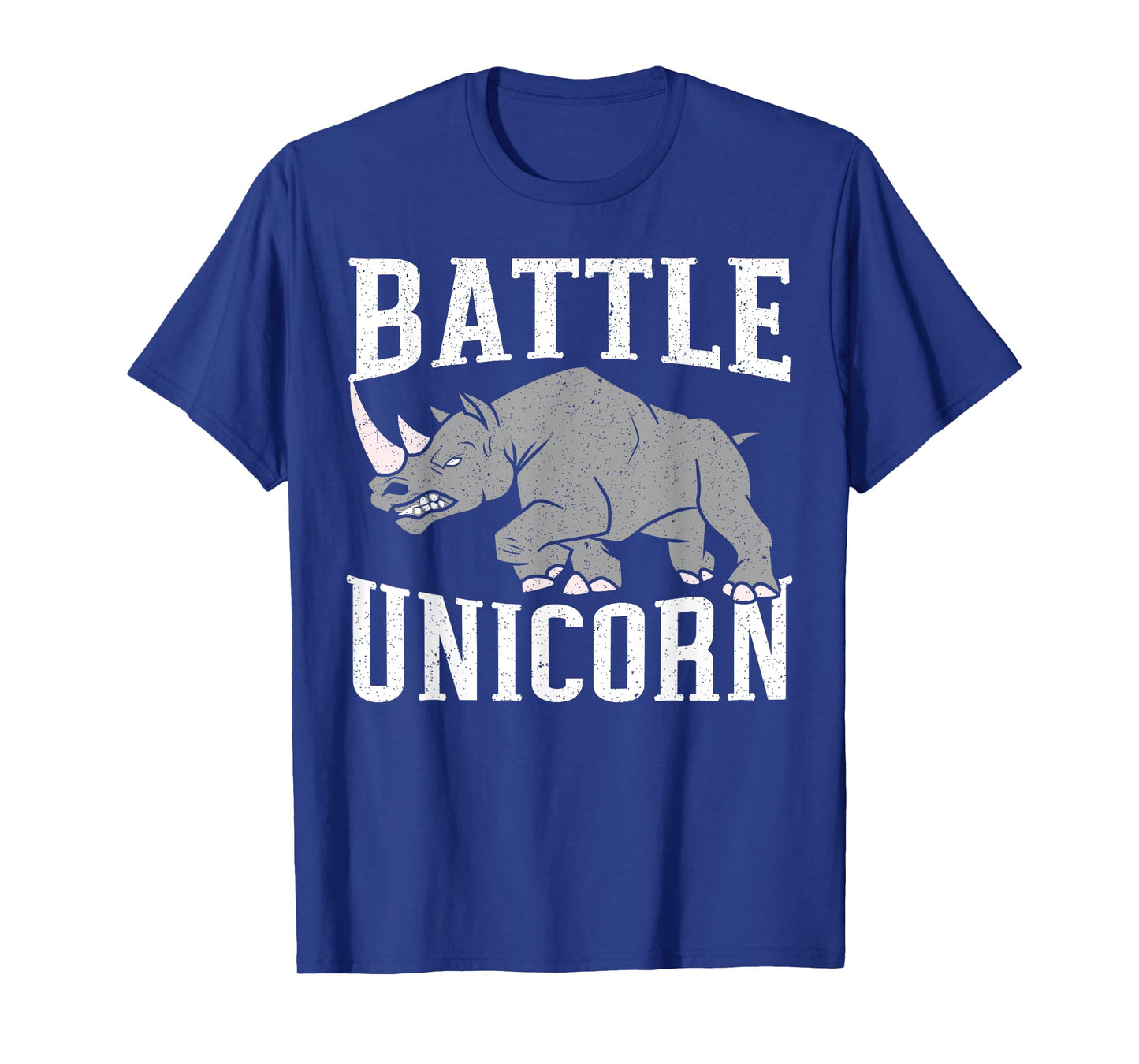 Battle Unicorn Rhinocerus Wildlife Animal Herbivore Rhino T-Shirt