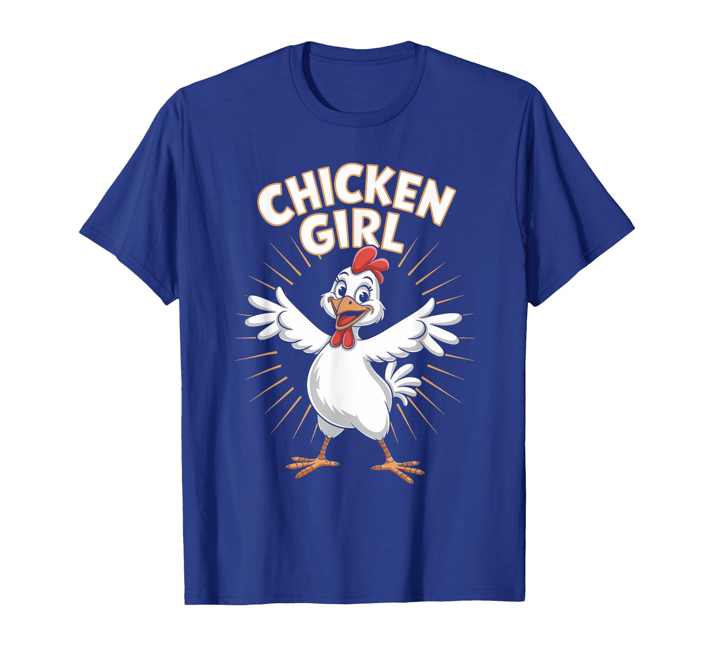 Chicken Girl Childrens Chickens Apparel | Youth Kids Chicken T-Shirt