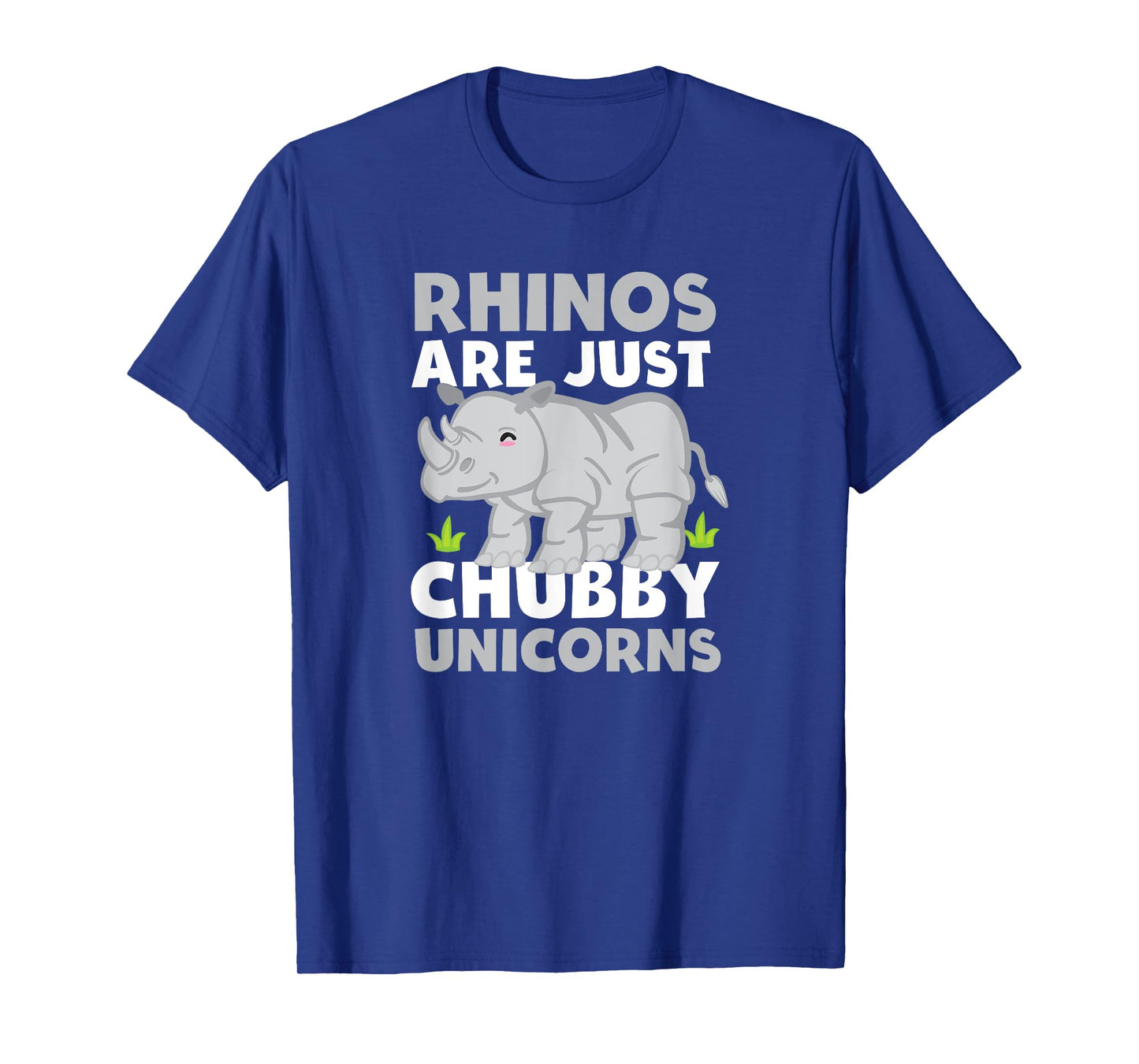 Rhinos Are Just Chubby Unicorns Funny T Shirt T-Shirt