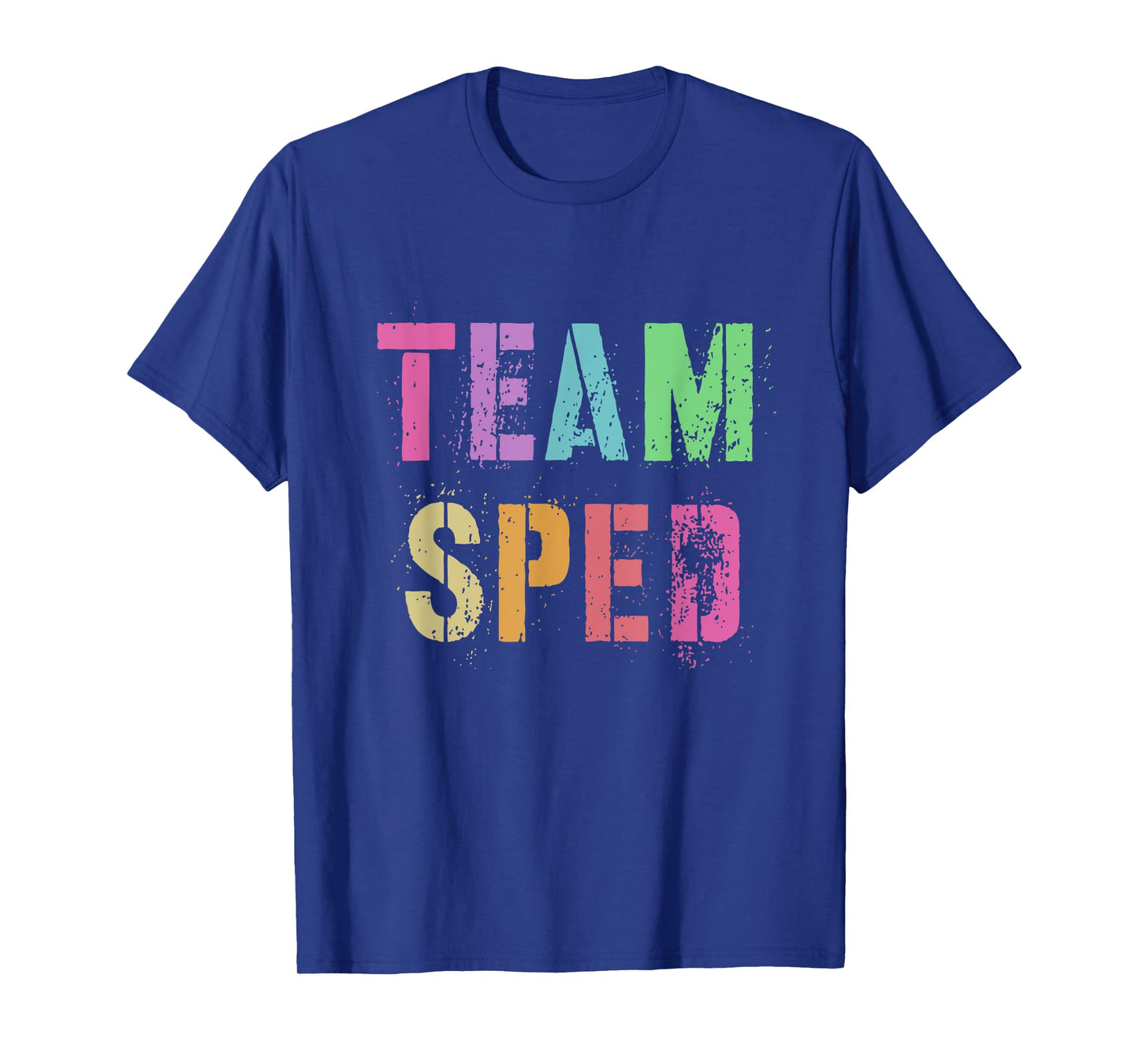 Vintage TEAM SPED Last Day of School Teacher Special Ed Crew Men Women Girls Kids T-Shirt