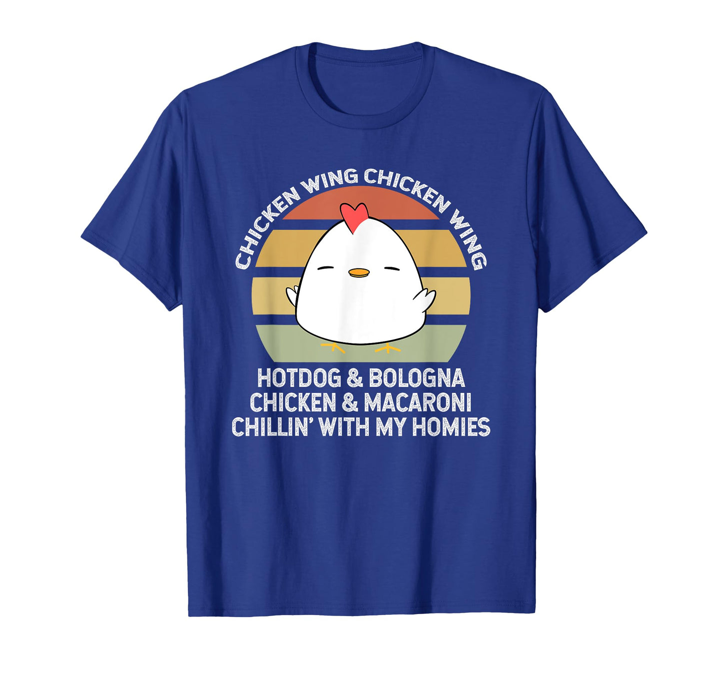 Chicken Wing Chicken Wing Hot Dog and Bologna T-Shirt