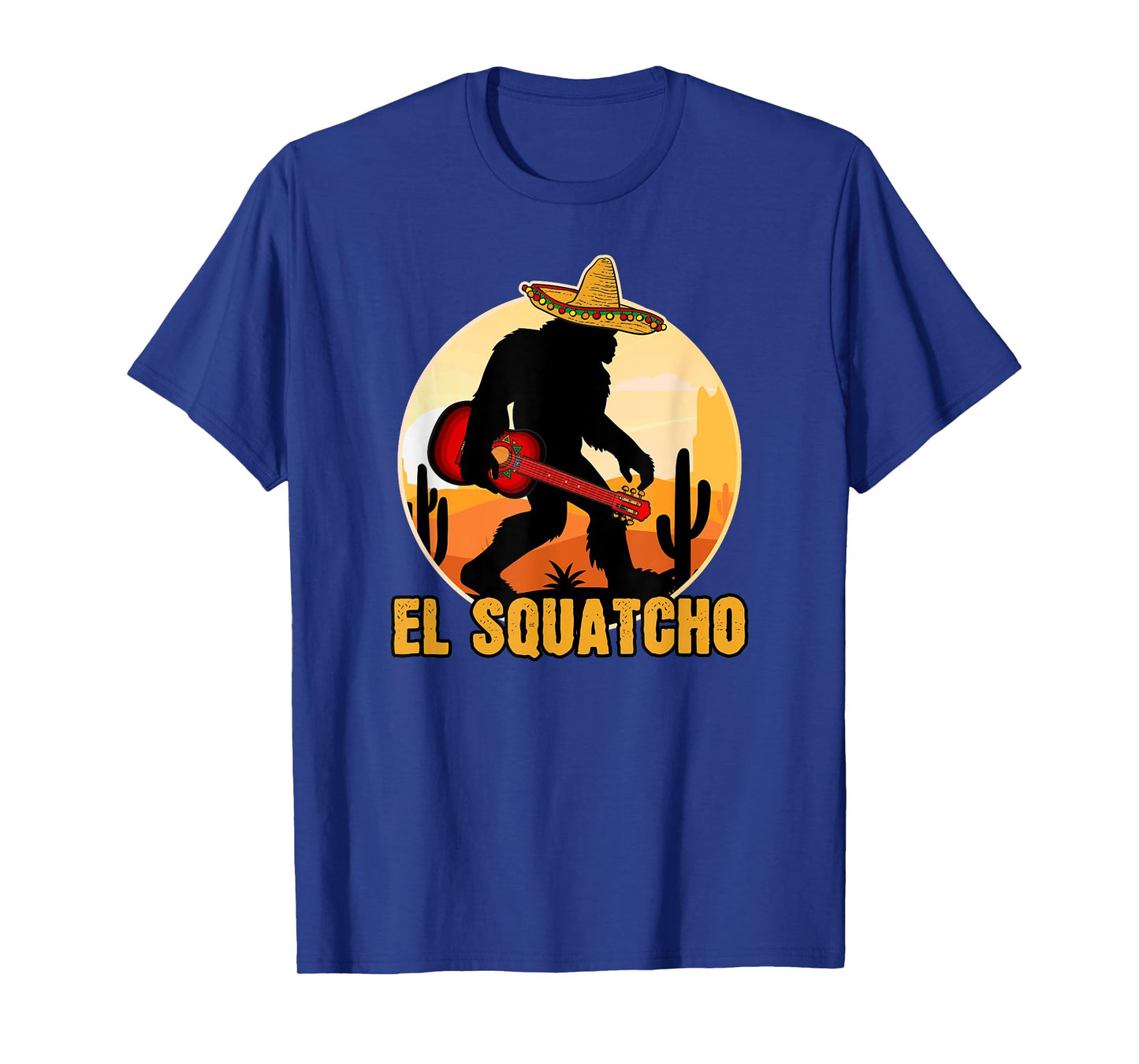 El Squatcho T-Shirt Mexican Cinco de Mayo Sasquatch T-Shirt