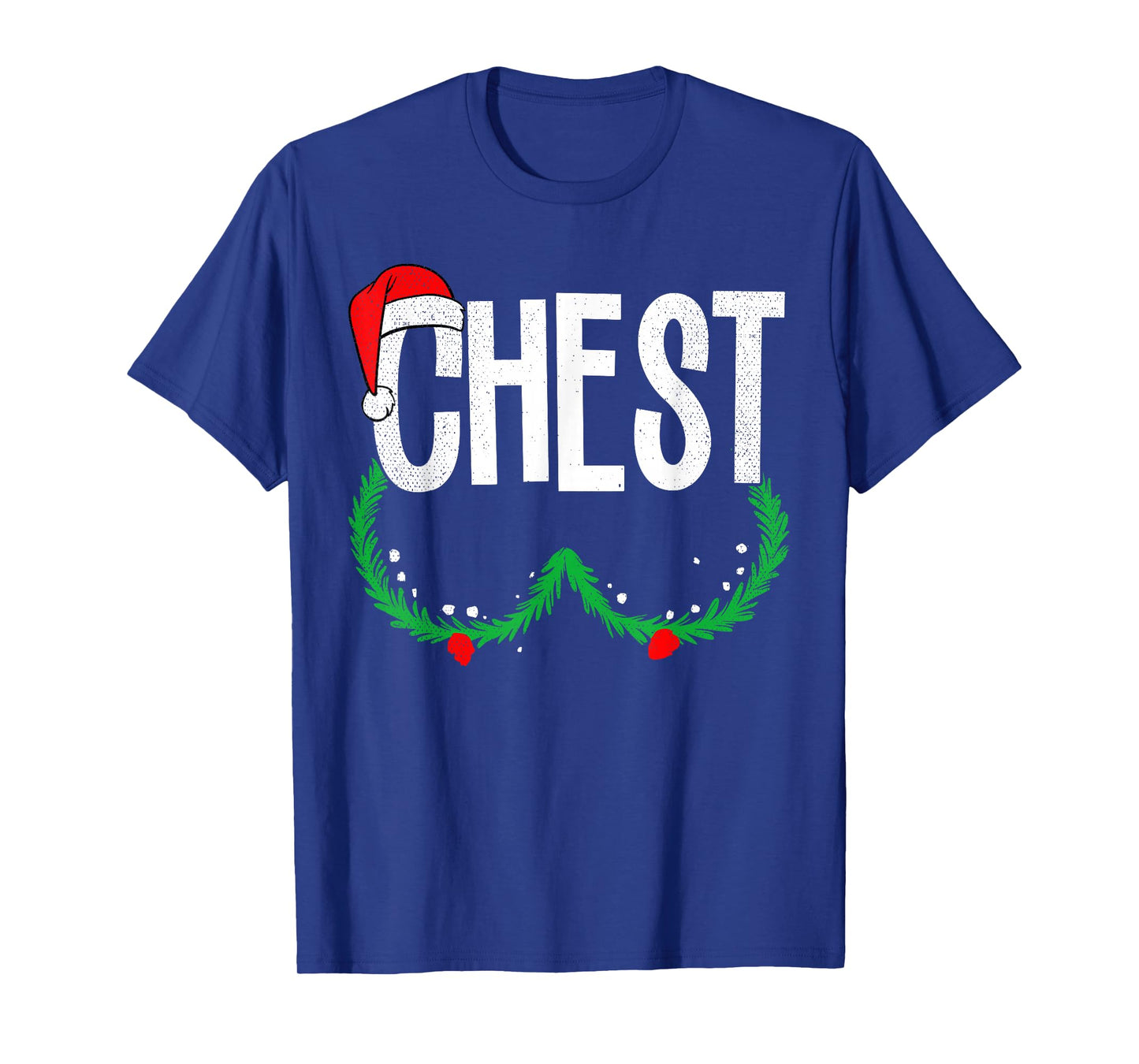 Chest Nuts Matching Chestnuts Funny Christmas Couples Chest T-Shirt