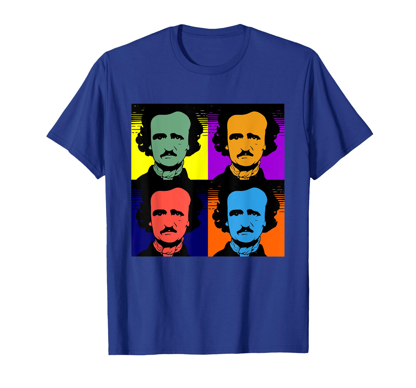 Edgar Allan Poe Pop Art Retro T-Shirt