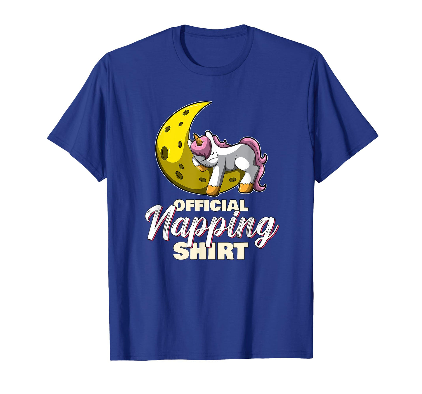 Sleeping Unicorn Nap Time Official Napping T-Shirt