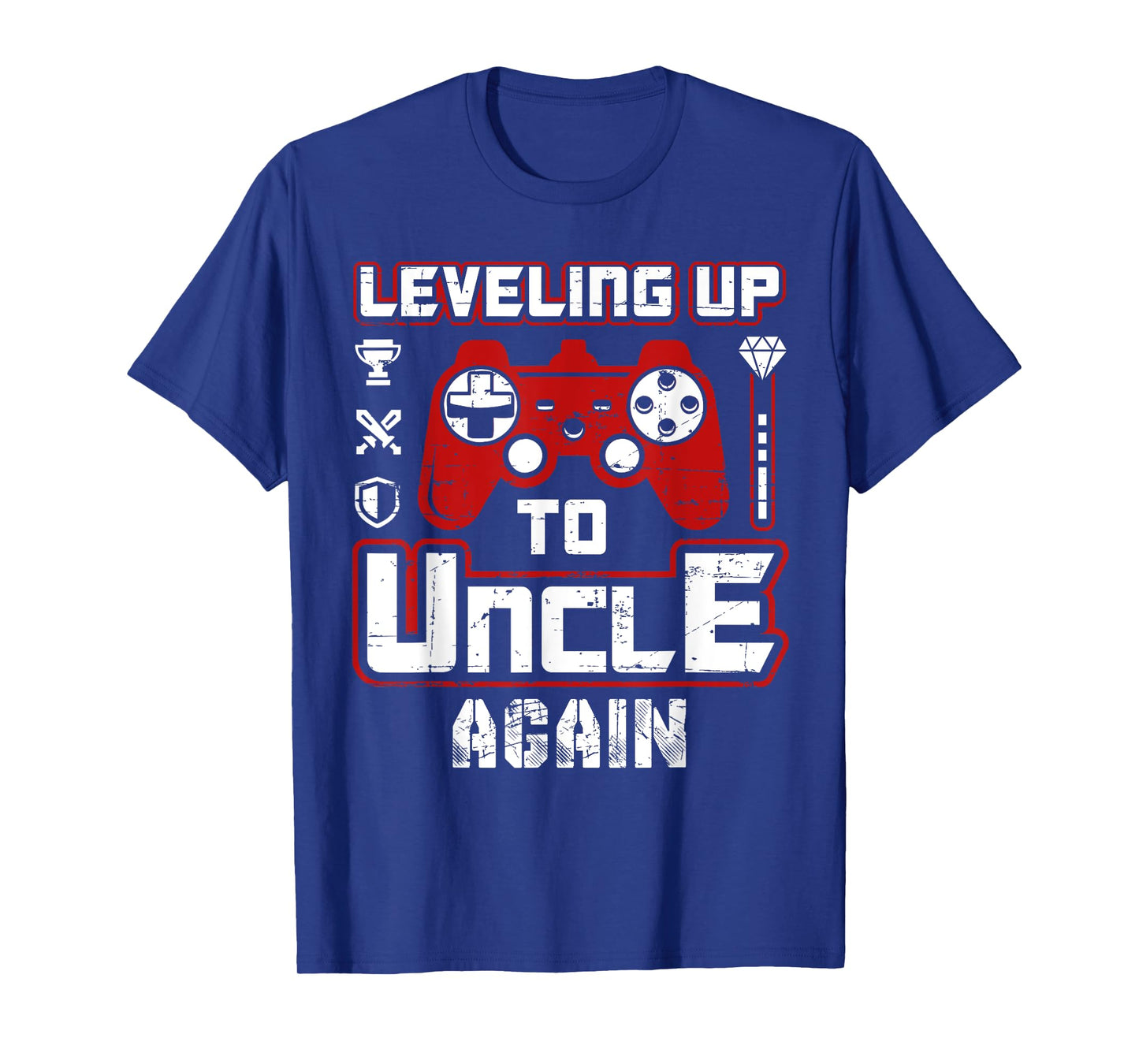 Leveling Up To Uncle Again Pregnancy Announcement T-Shirt