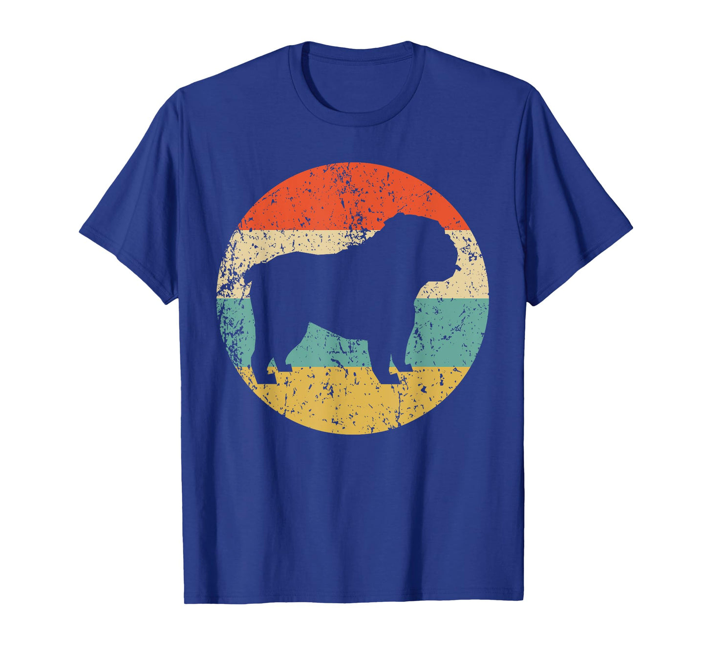 English Bulldog Shirt - Retro English Bulldog Dog T-Shirt Men Women Girls Kids T-Shirt