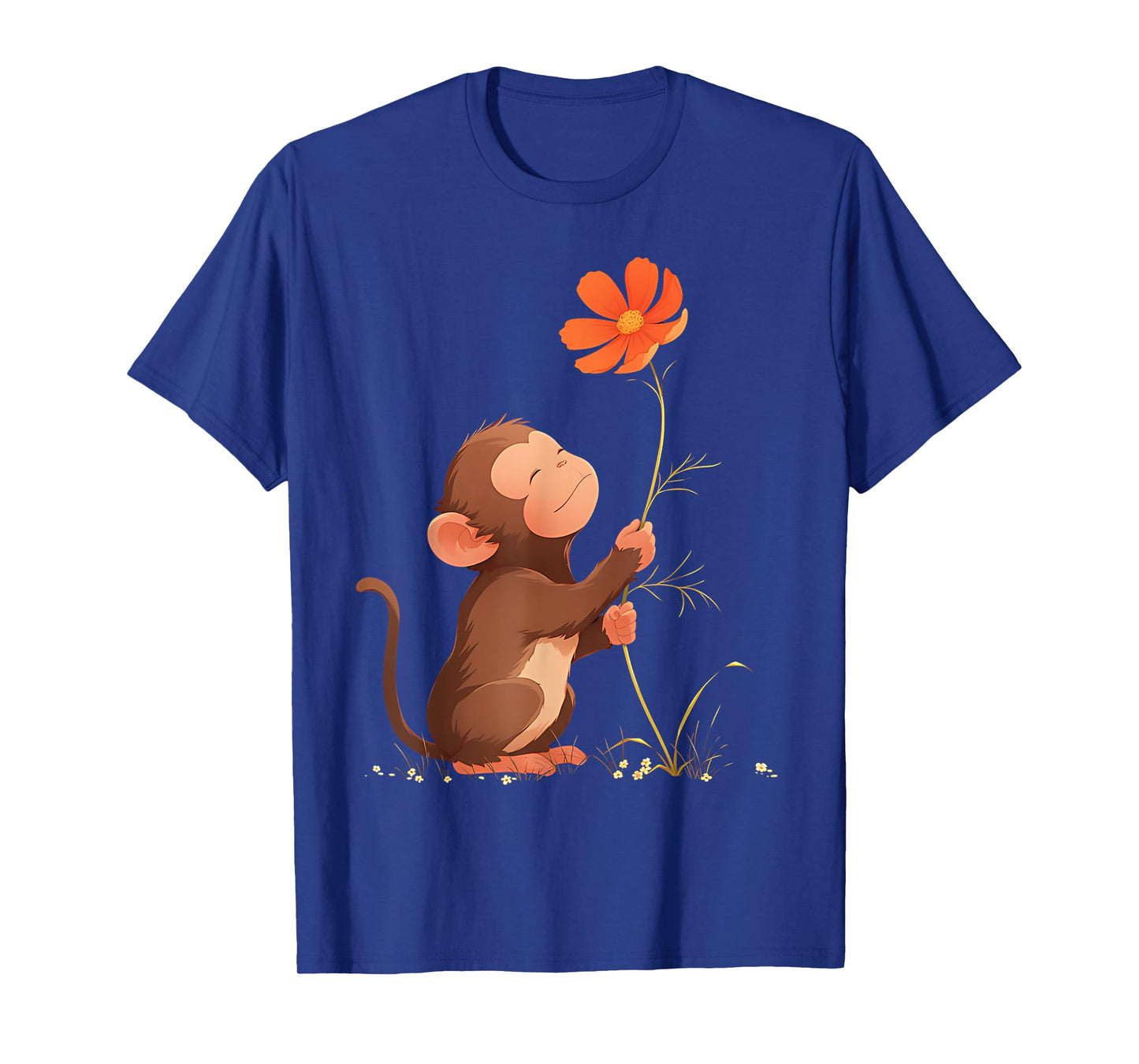 Cute Monkey Flower T-Shirt
