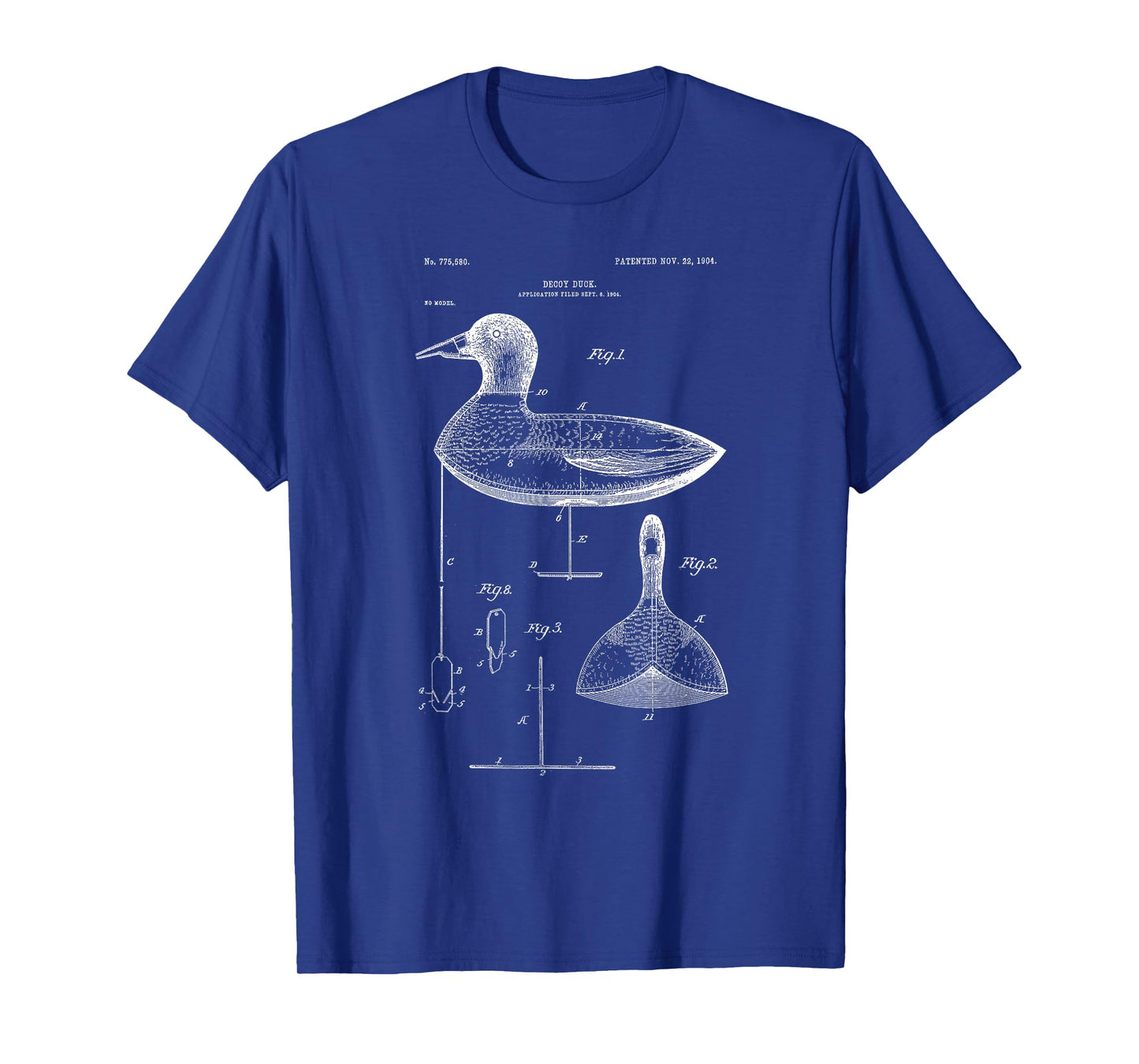 Vintage Duck Hunting Decoy Shirt - Wood Mallard Carving Tee T-Shirt