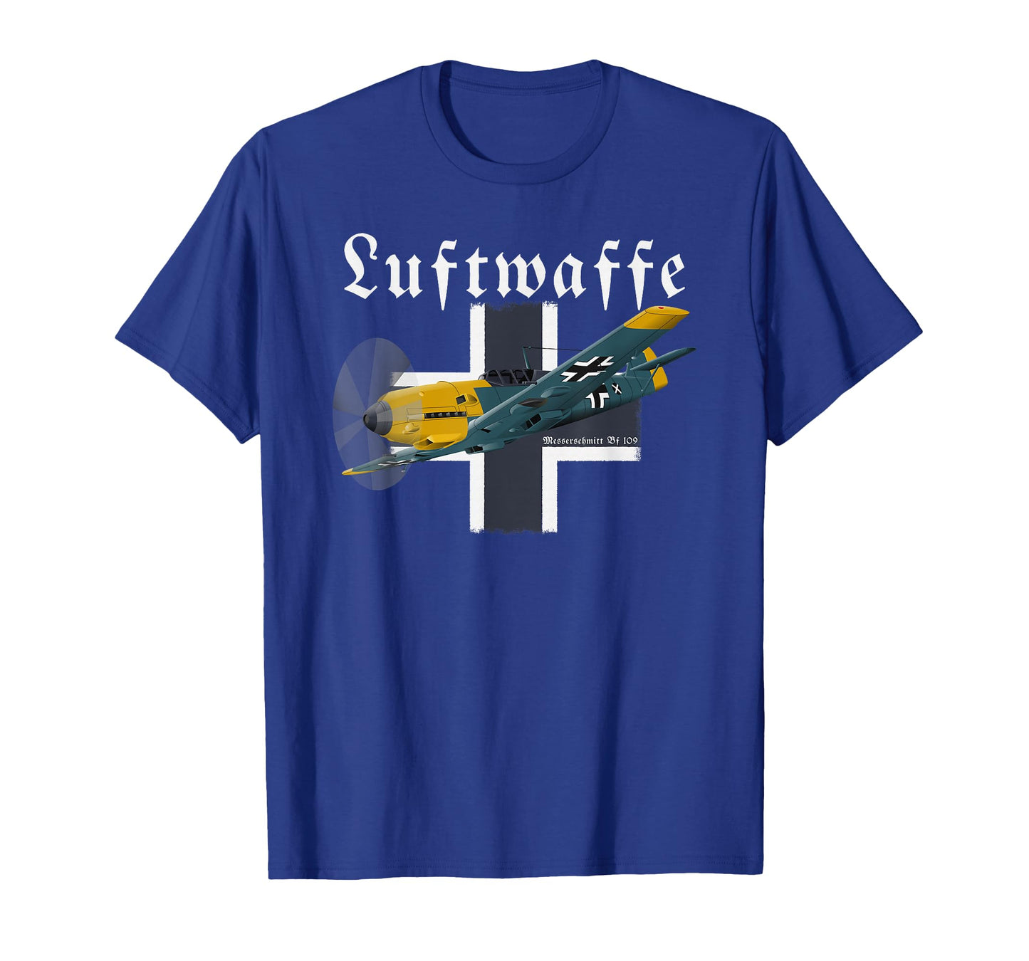 WW2 Aircraft Fighter I German Warbird I Messerschmitt BF-109 T-Shirt