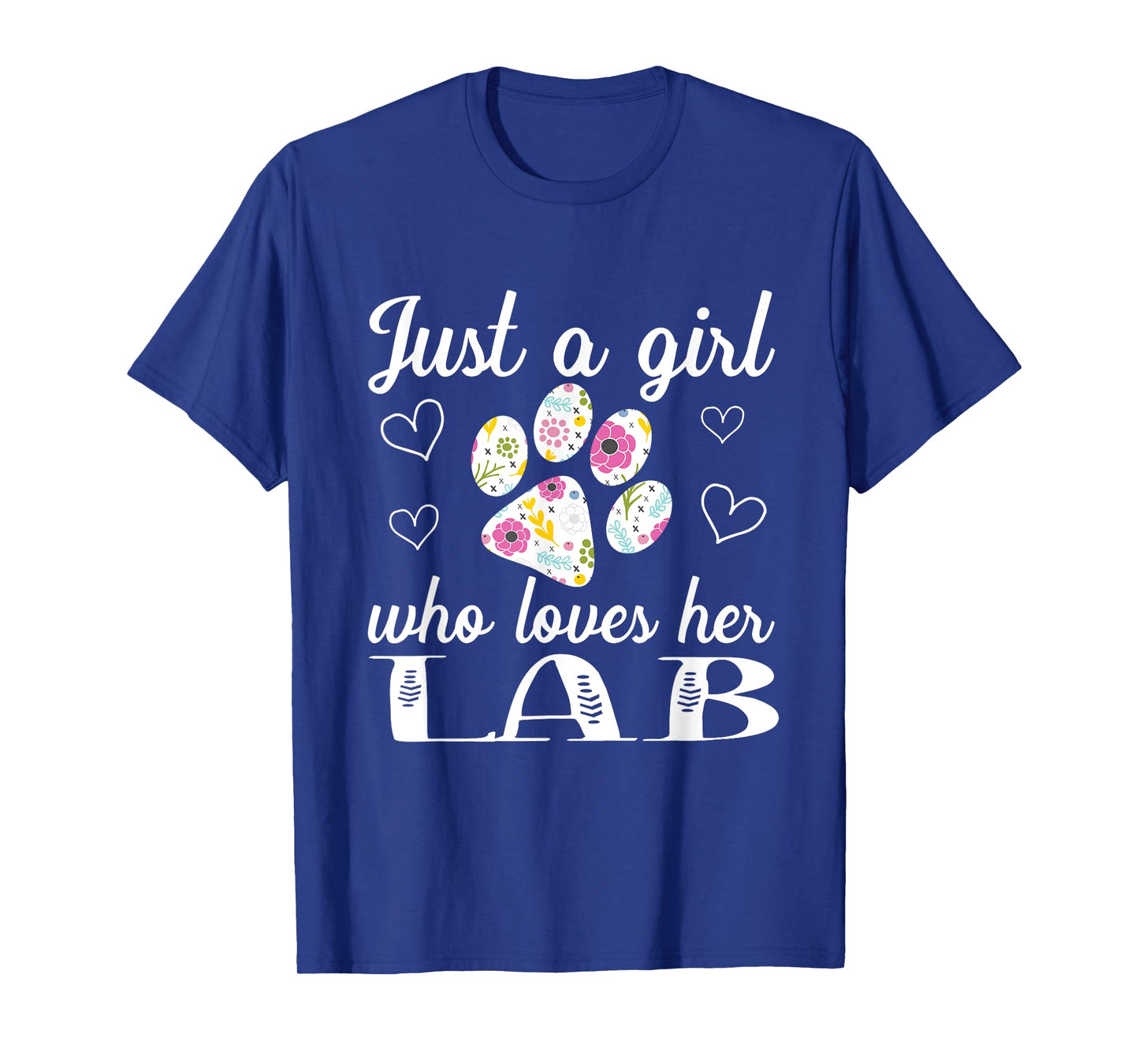 Just A Girl Who Loves Her Labrador Cute Dog T-Shirt