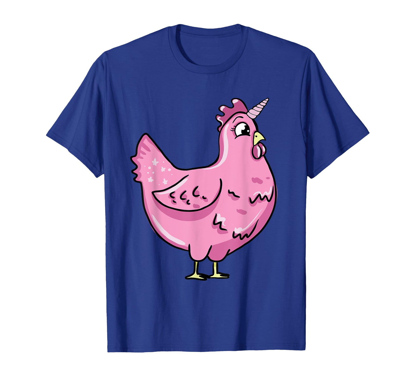 Funny Chicken Unicorn Illustration Farmer Poultry Love T-Shirt