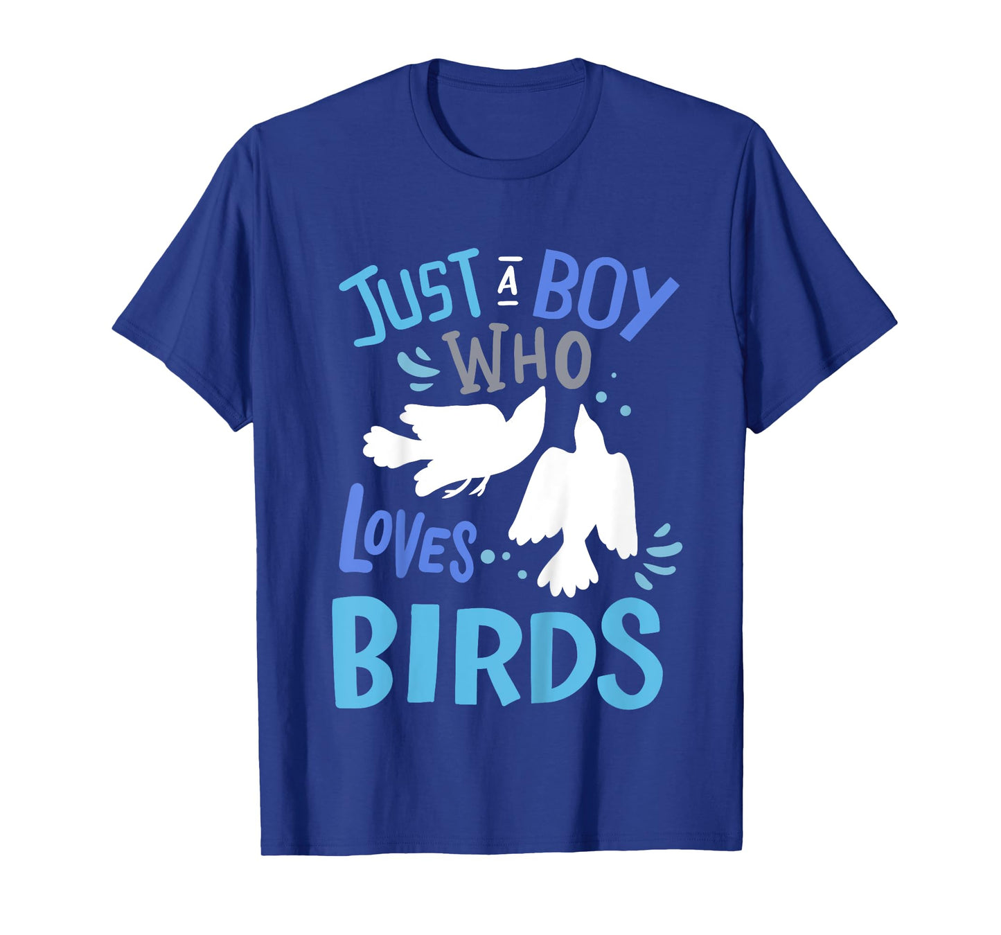 Kids Bird Just A Boy Who Loves Birds Gift T-Shirt