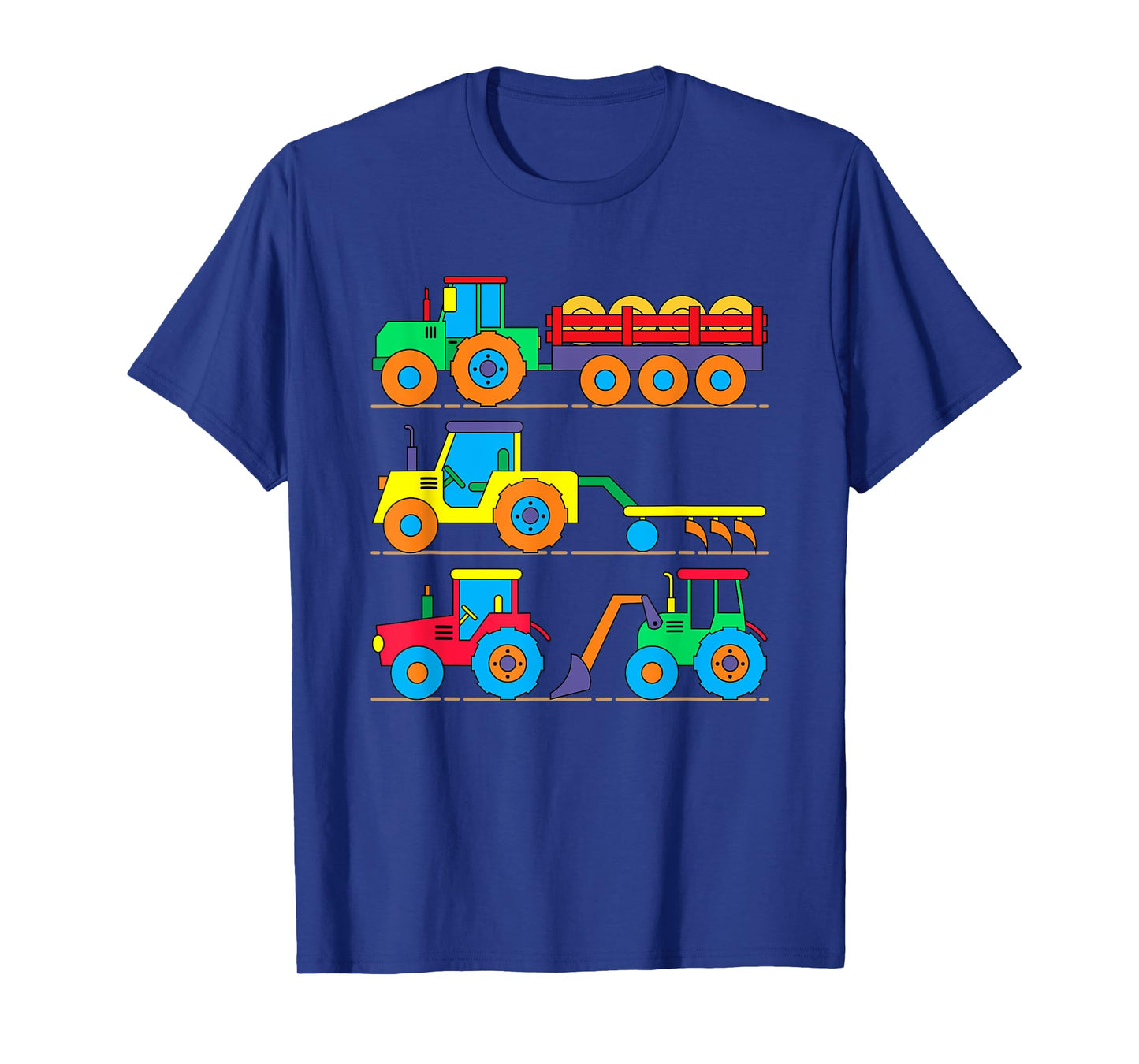 Tractors Tractor Bulldog Agricultural Machines Boys T-Shirt