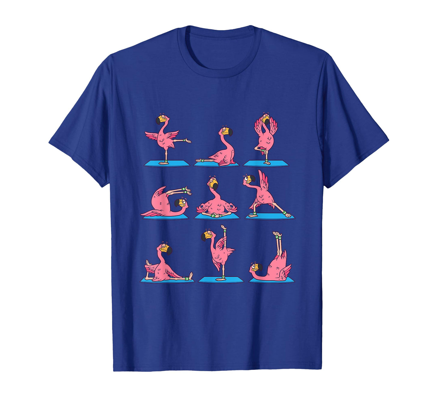 Flamingo Yoga Position Workout Flamingo Bird Gift T-Shirt