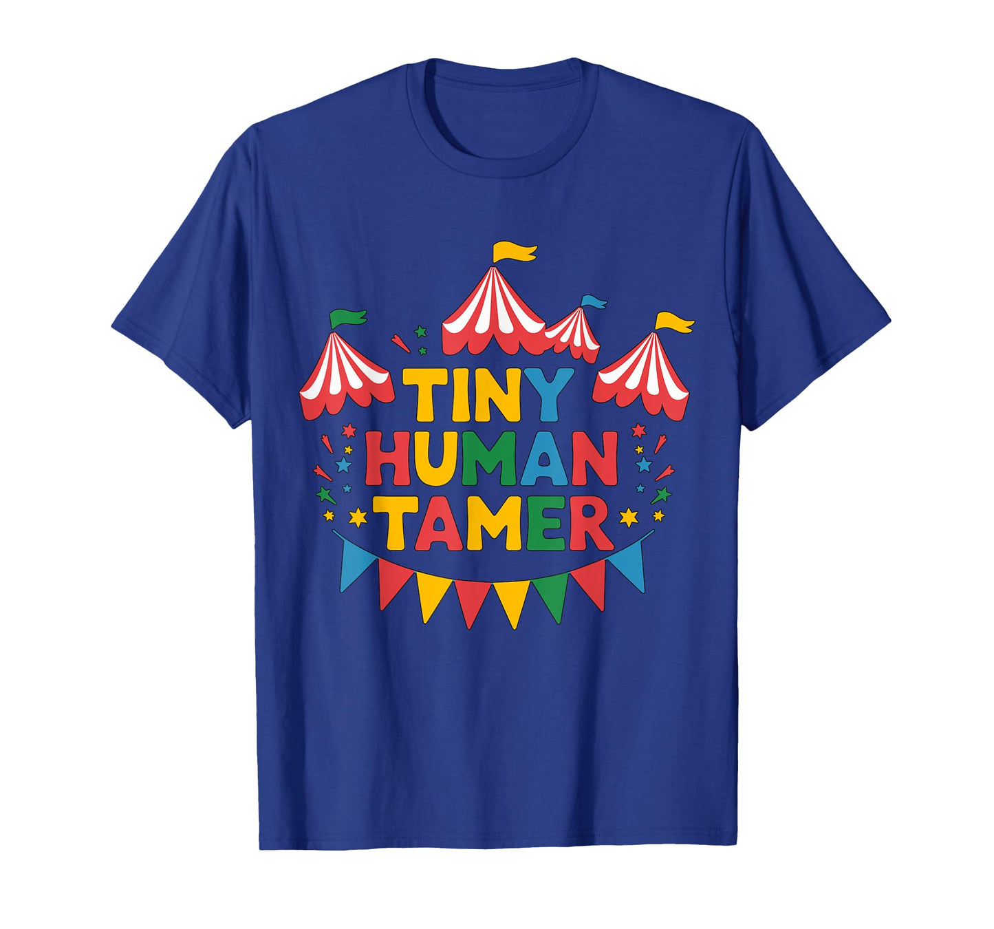 Magical and Funny Circus Staff Gifts Tiny Human Tamer Circus T-Shirt