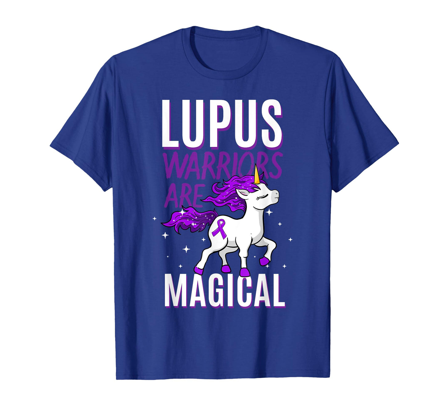 Lupus Warrior Magical Unicorn Autoimmune Disease Malar Rash T-Shirt
