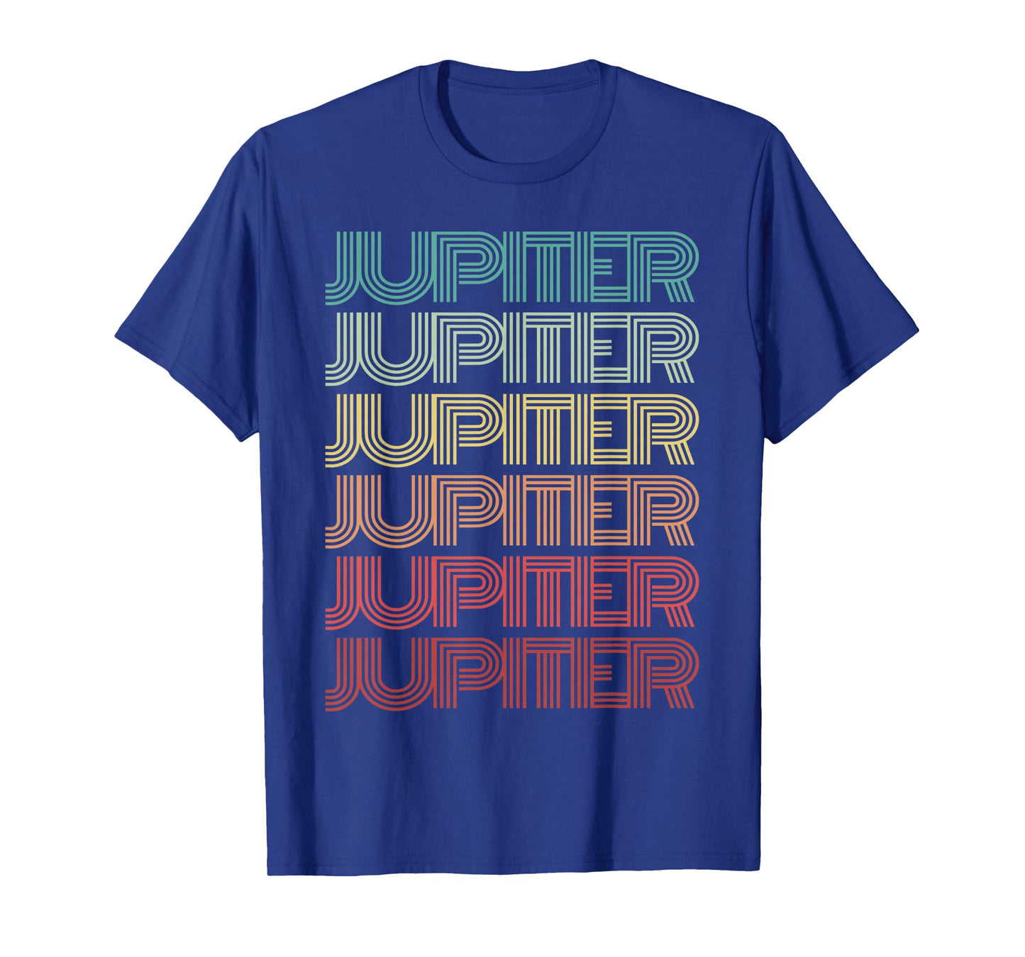 Retro Planet JUPITER Science Crew Astronomy Team Space Jove T-Shirt