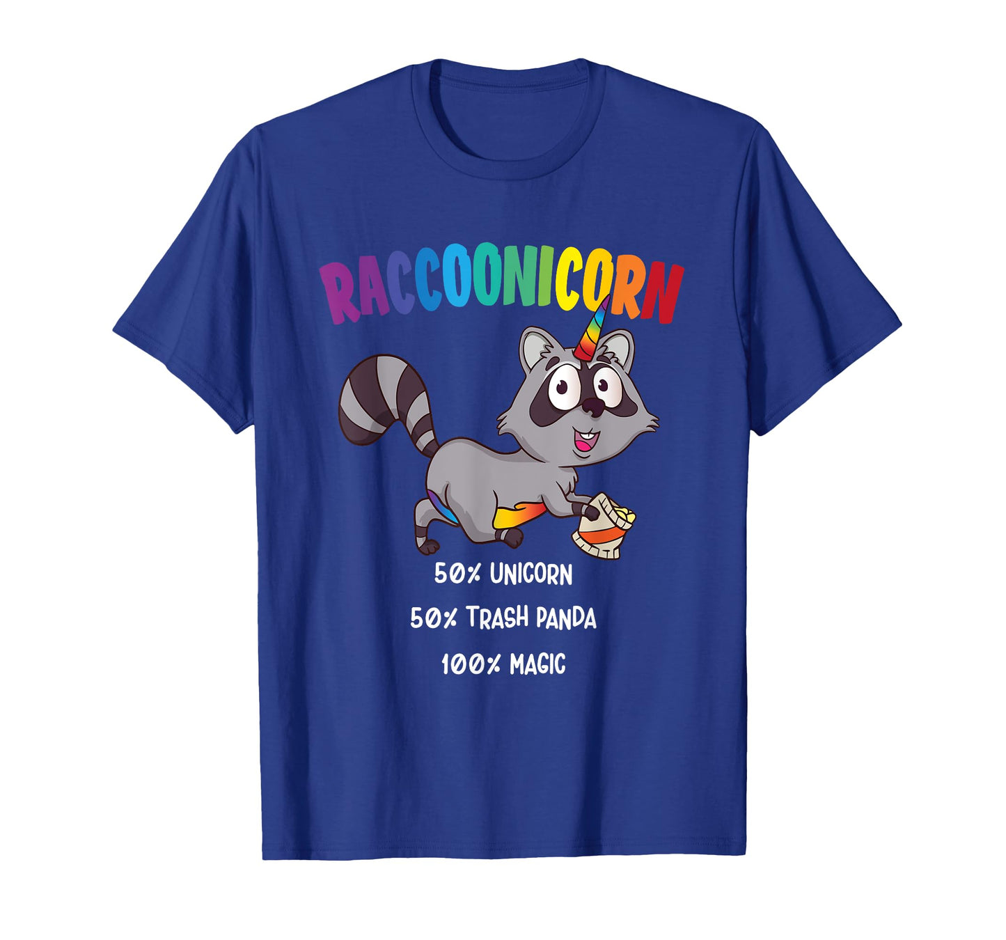 Funny Racoon Trash Panda Racoonicorn T-Shirt