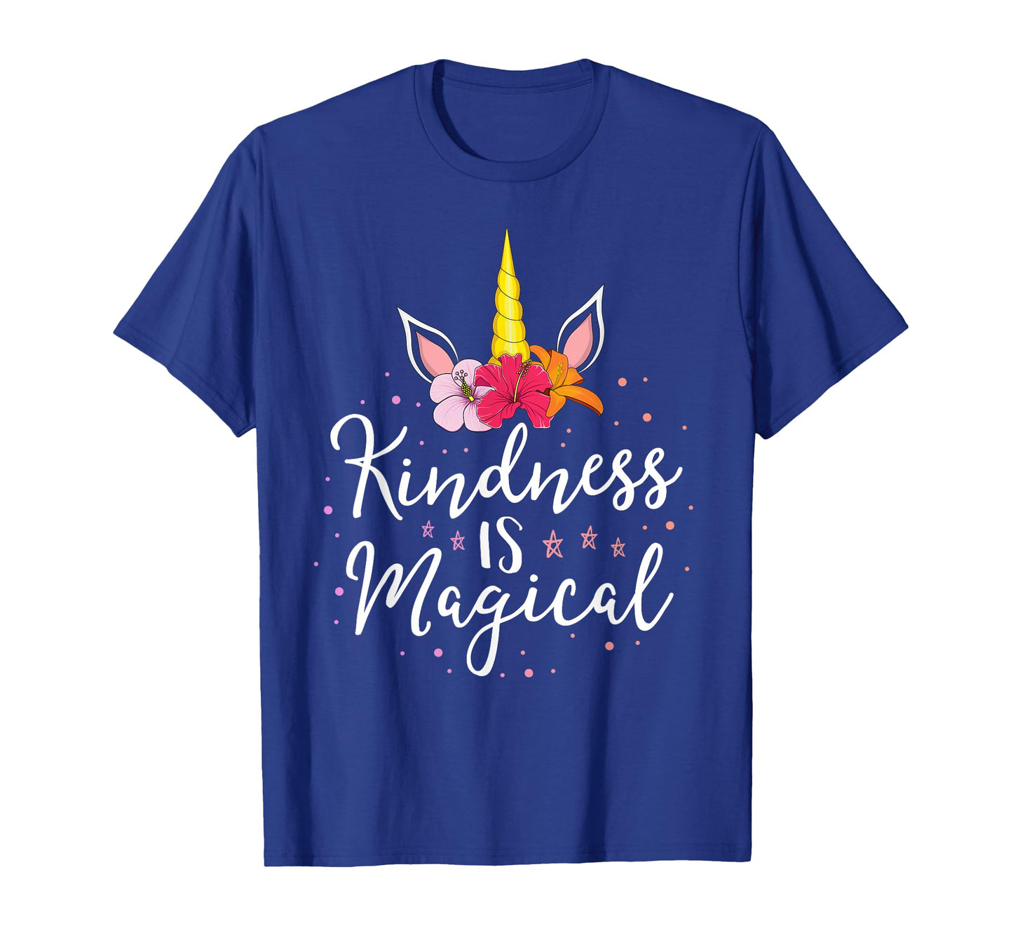Kindness Is Magical Teacher Kind Anti Bullying Unicorn T-Shirt