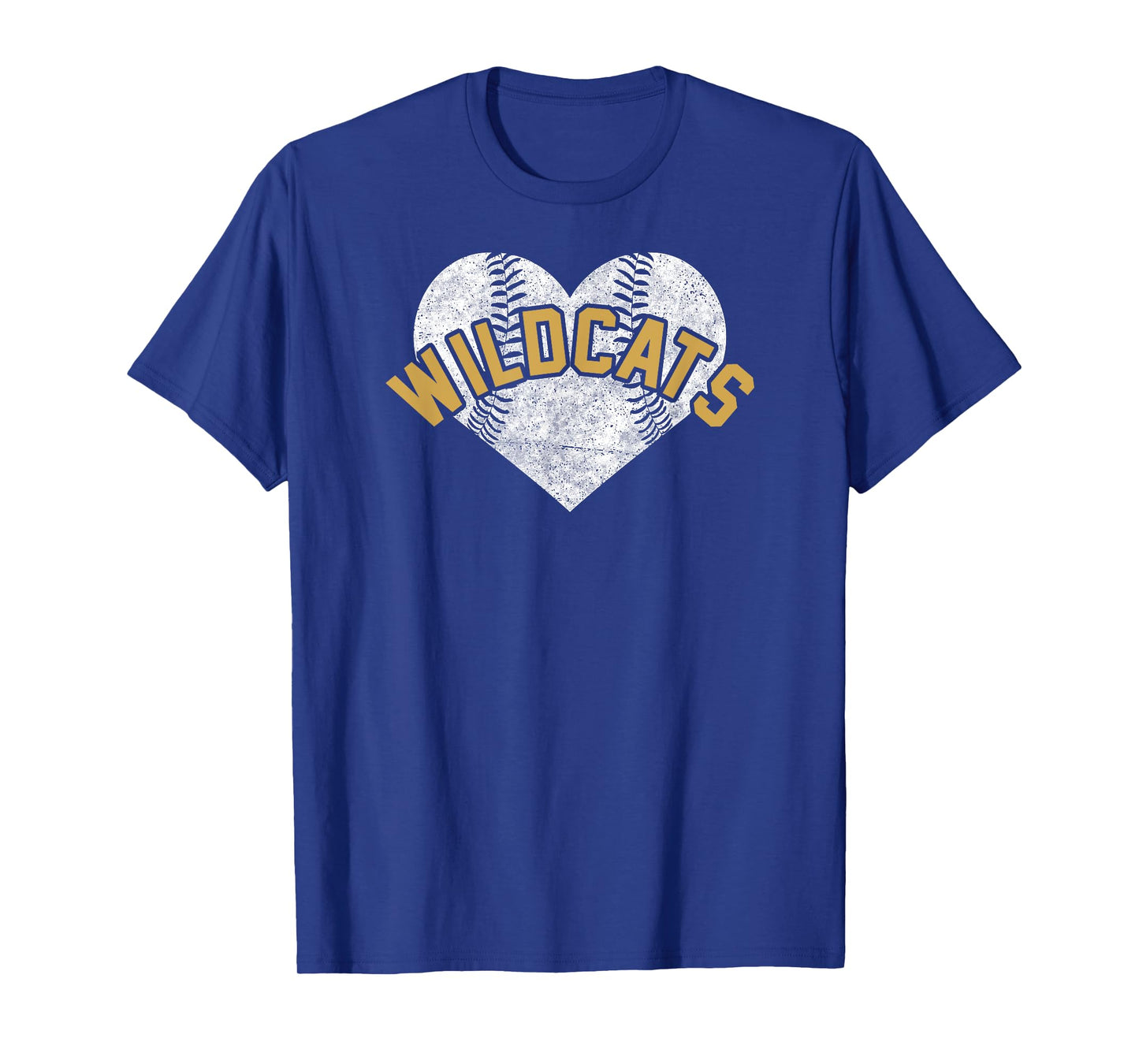 Wildcats Baseball Softball High School Team Mascot Mom T-Shirt