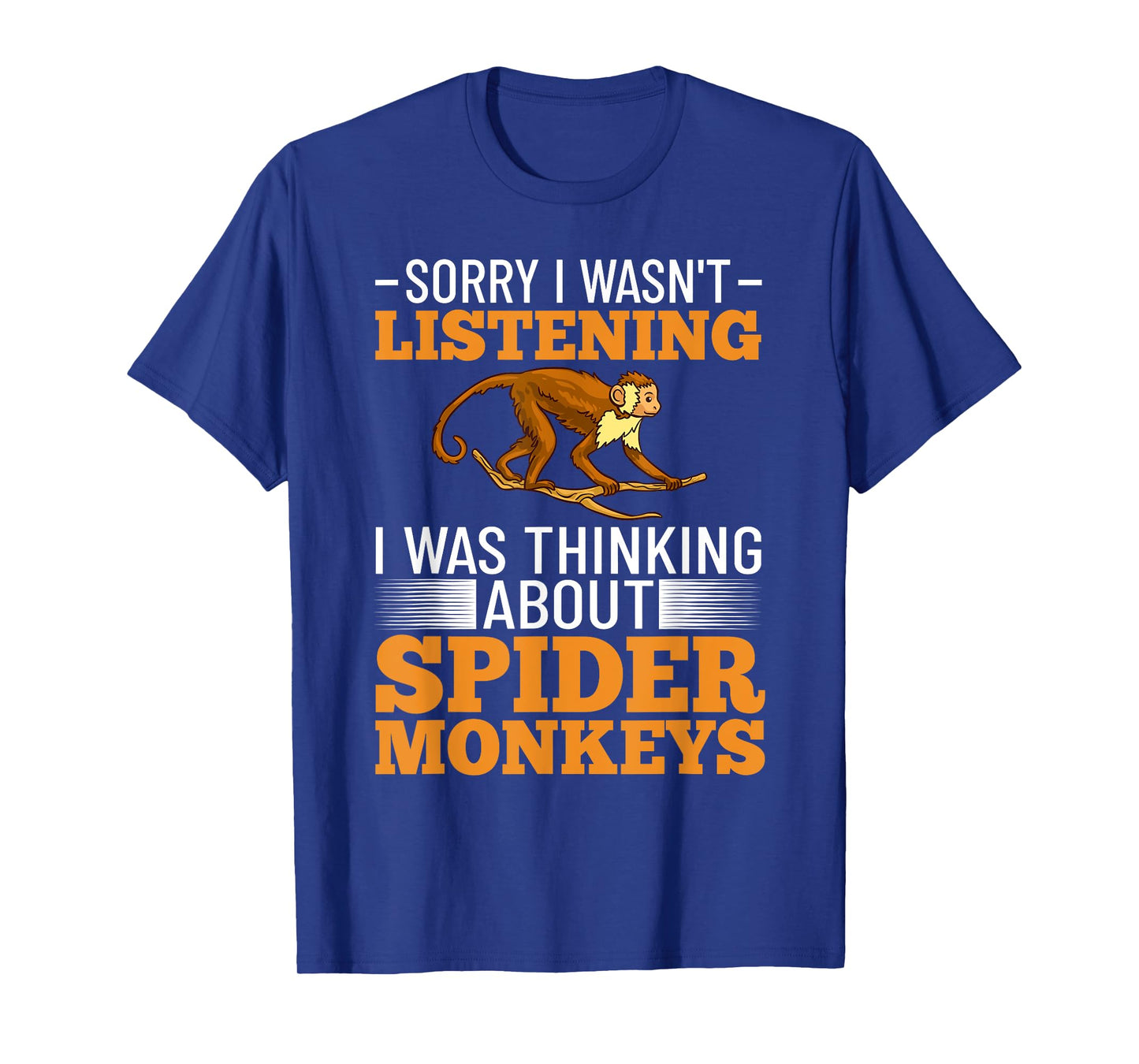 Spider Monkey Funny Animals Cute Pet T-Shirt