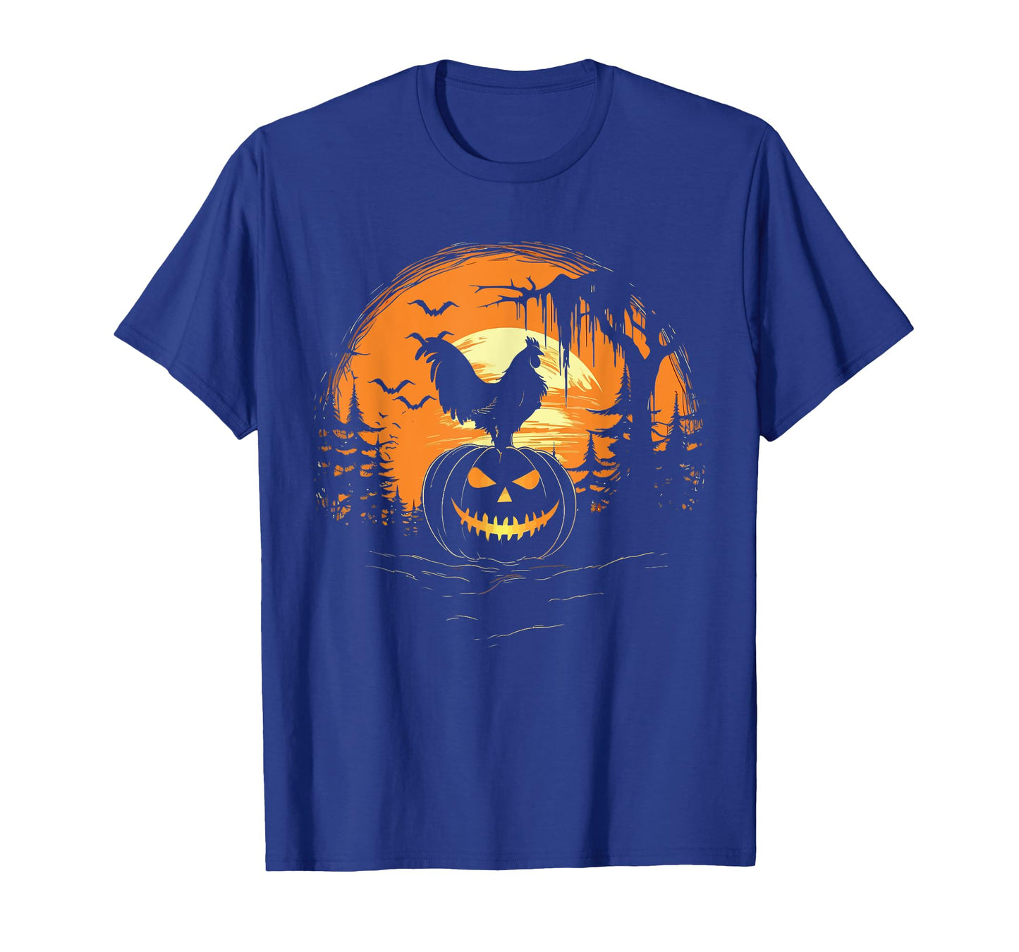 Chicken Halloween Trick Or Treat Chicken Farmer Rooster T-Shirt