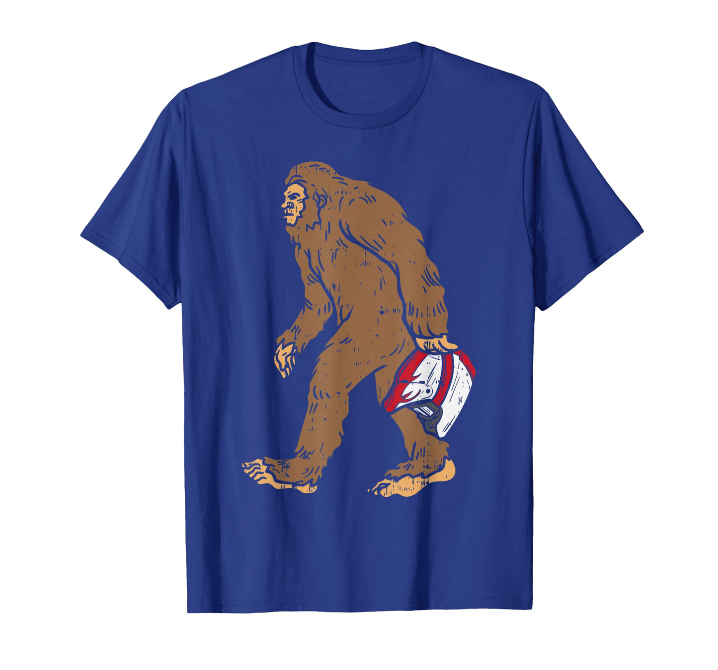 Bigfoot Sasquatch Motocross Funny Dirt Track Racing Gift T-Shirt