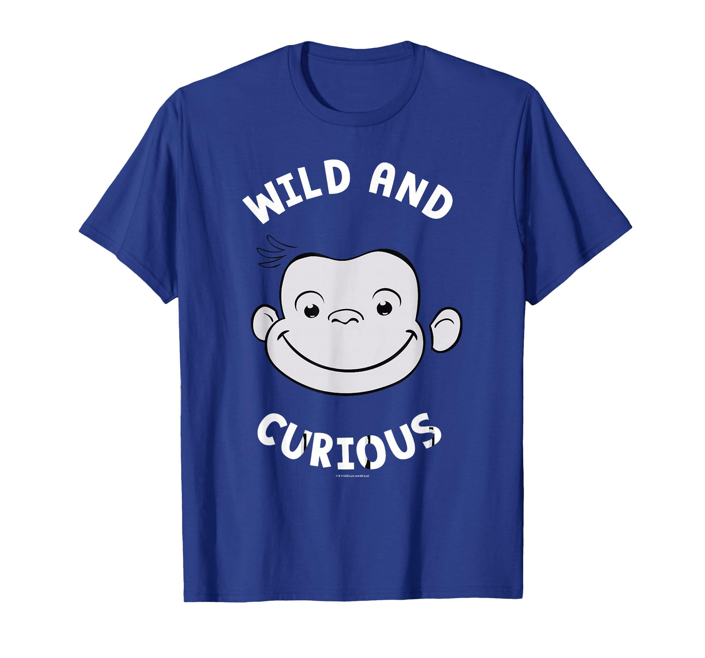 Curious George Wild and Curious Big Face T-Shirt