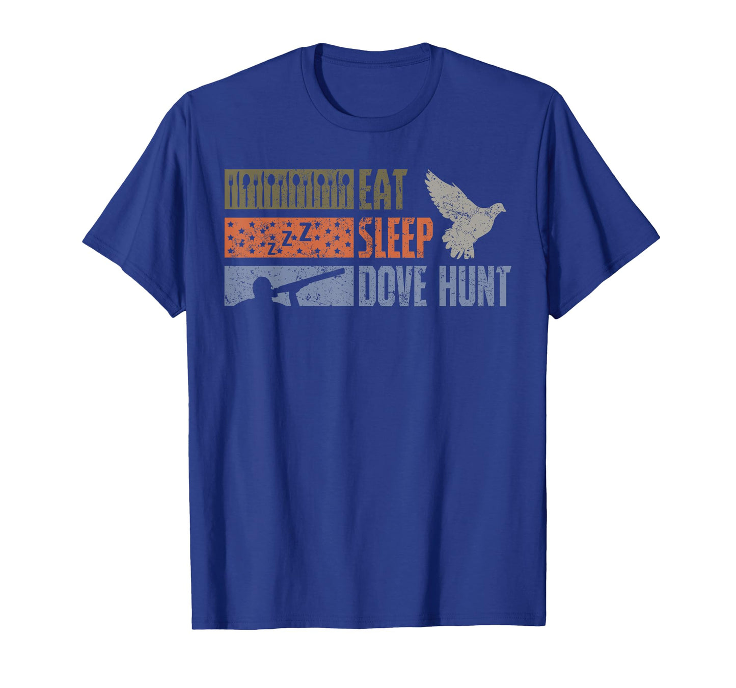 Dove Hunting Flying Bird Wing Shooting Wingshooters Hunter T-Shirt