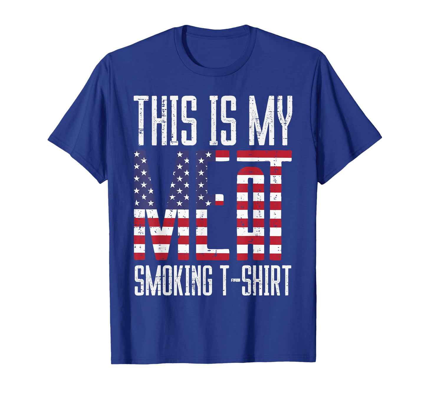 My Meat Grill Shirt US Flag Bbq Barbecue Patriot Men Women T-Shirt