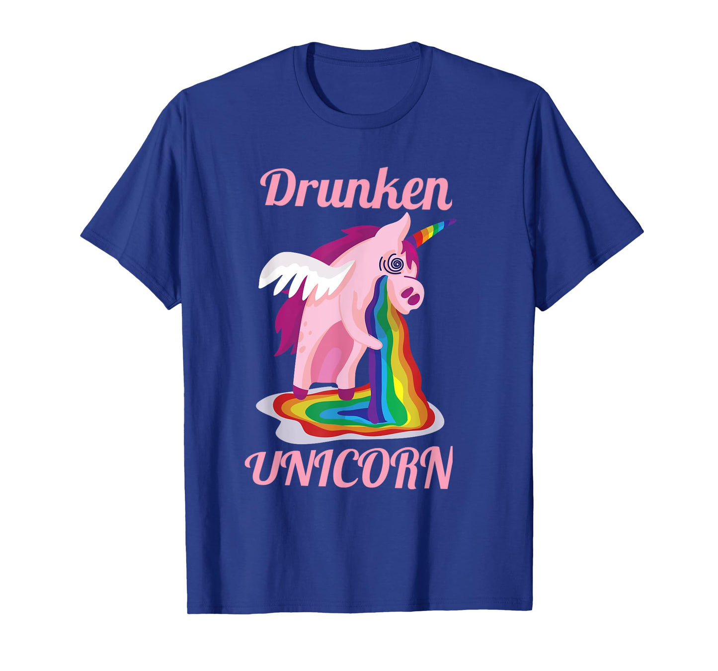 Drunken Unicorn Adult Gift T-Shirt T-Shirt
