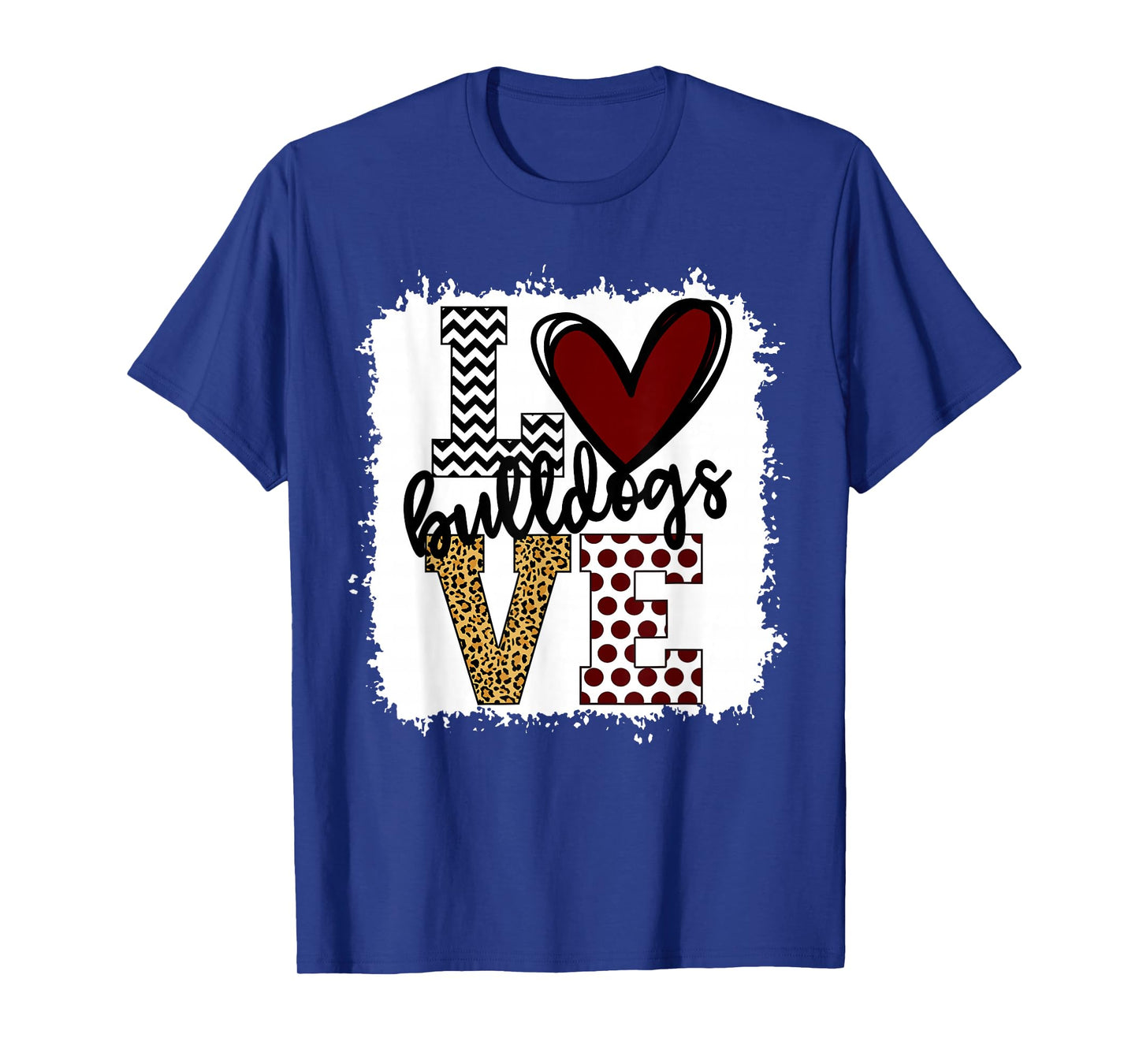 Bulldogs Mascot Love - School Spirit Fantastic Gifts T-Shirt