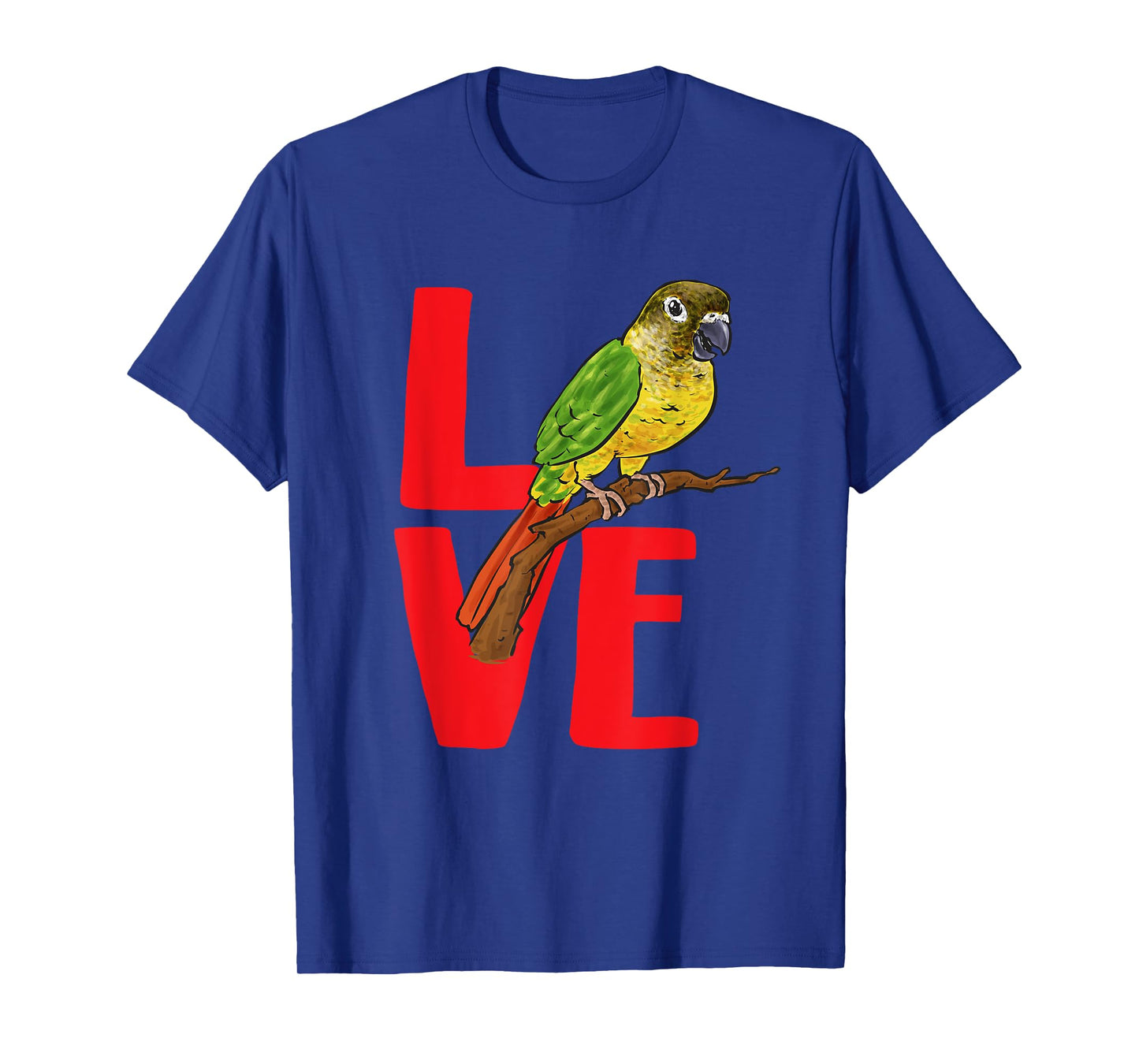 Green Cheek Conure Love Parrot Bird Conure T-Shirt