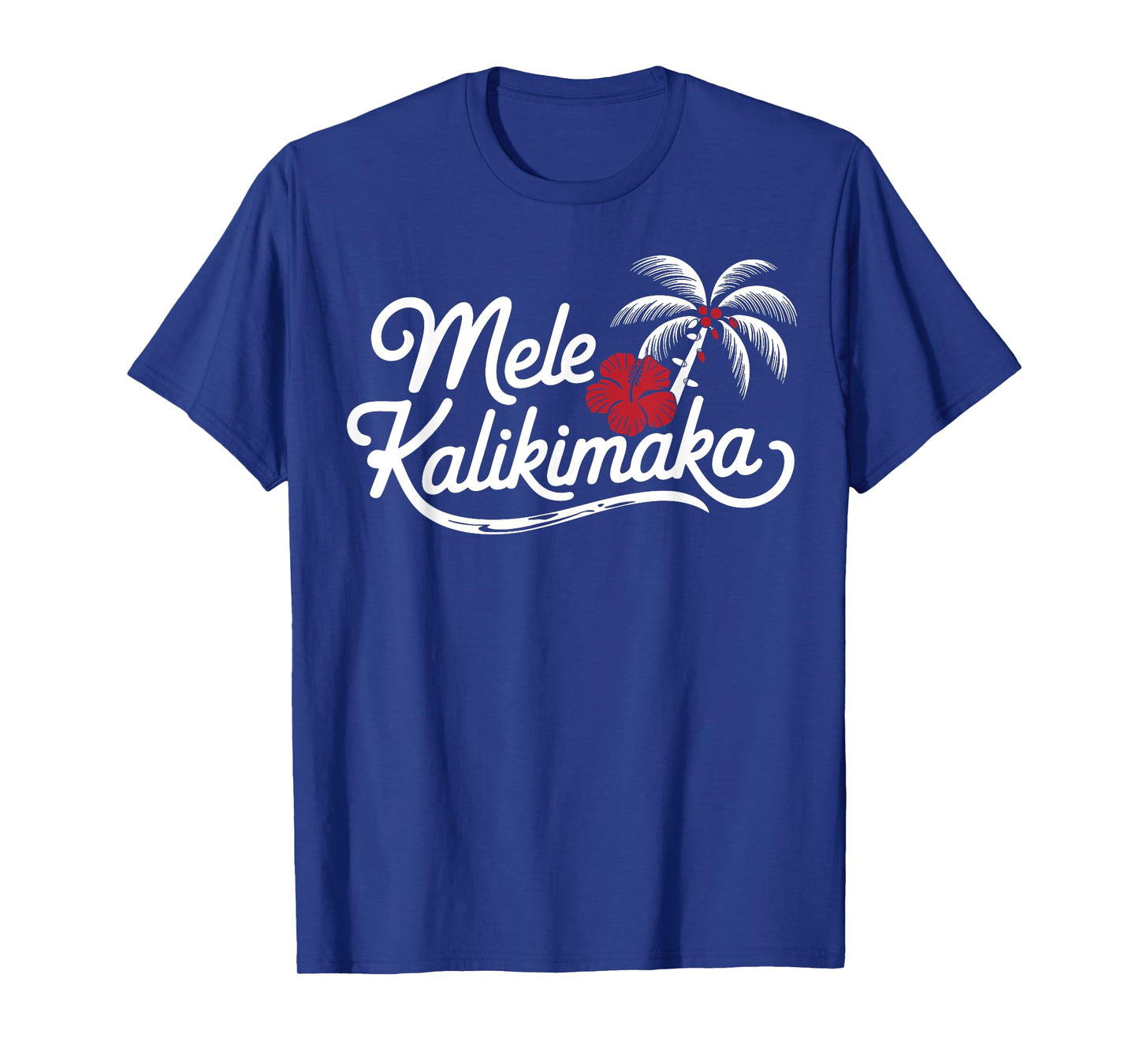 Mele Kalikimaka Tropical Christmas Hawaiian Xmas T-Shirt